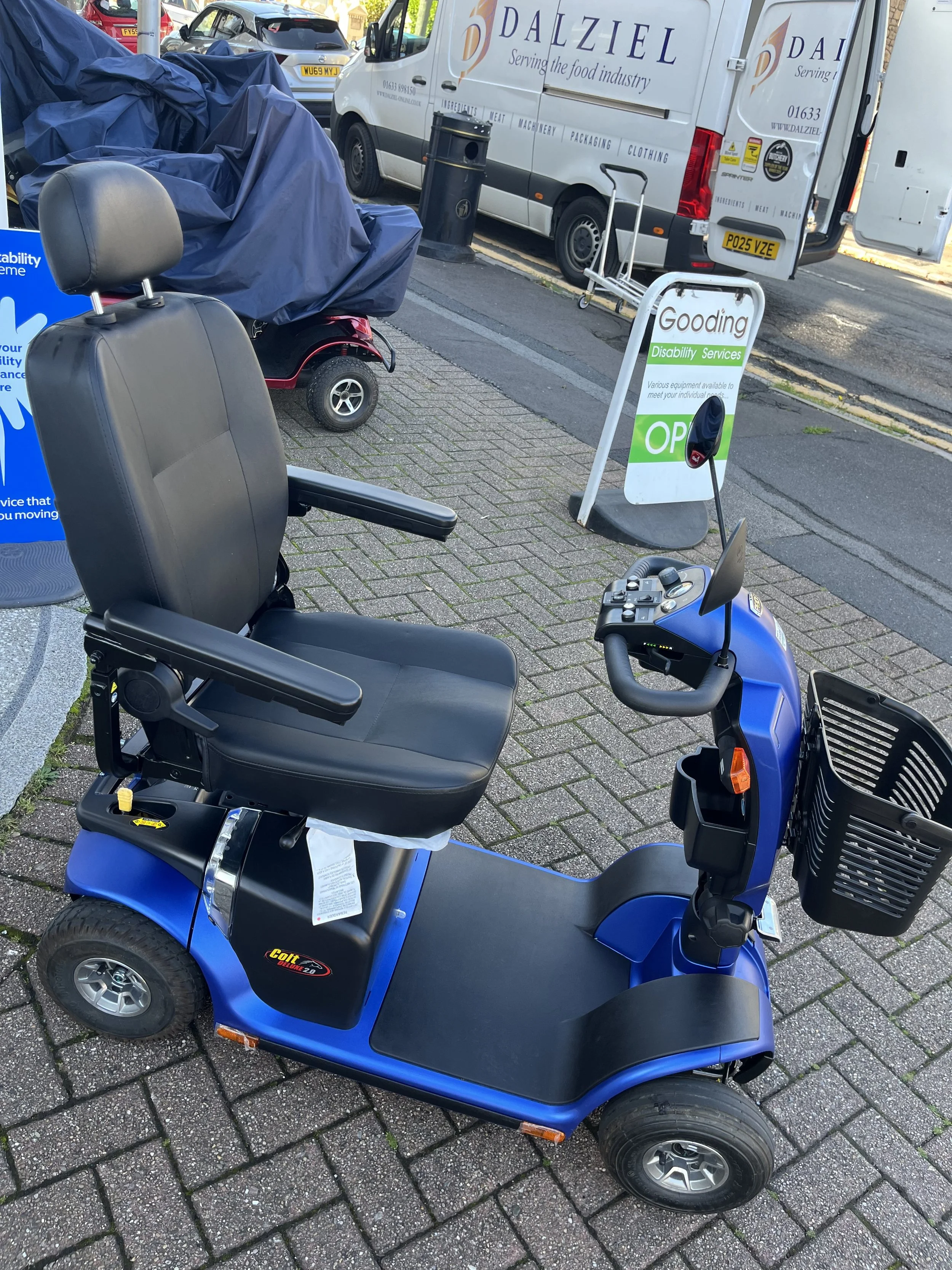 2019 Pride Colt Deluxe in Blue - Excellent Used Condition