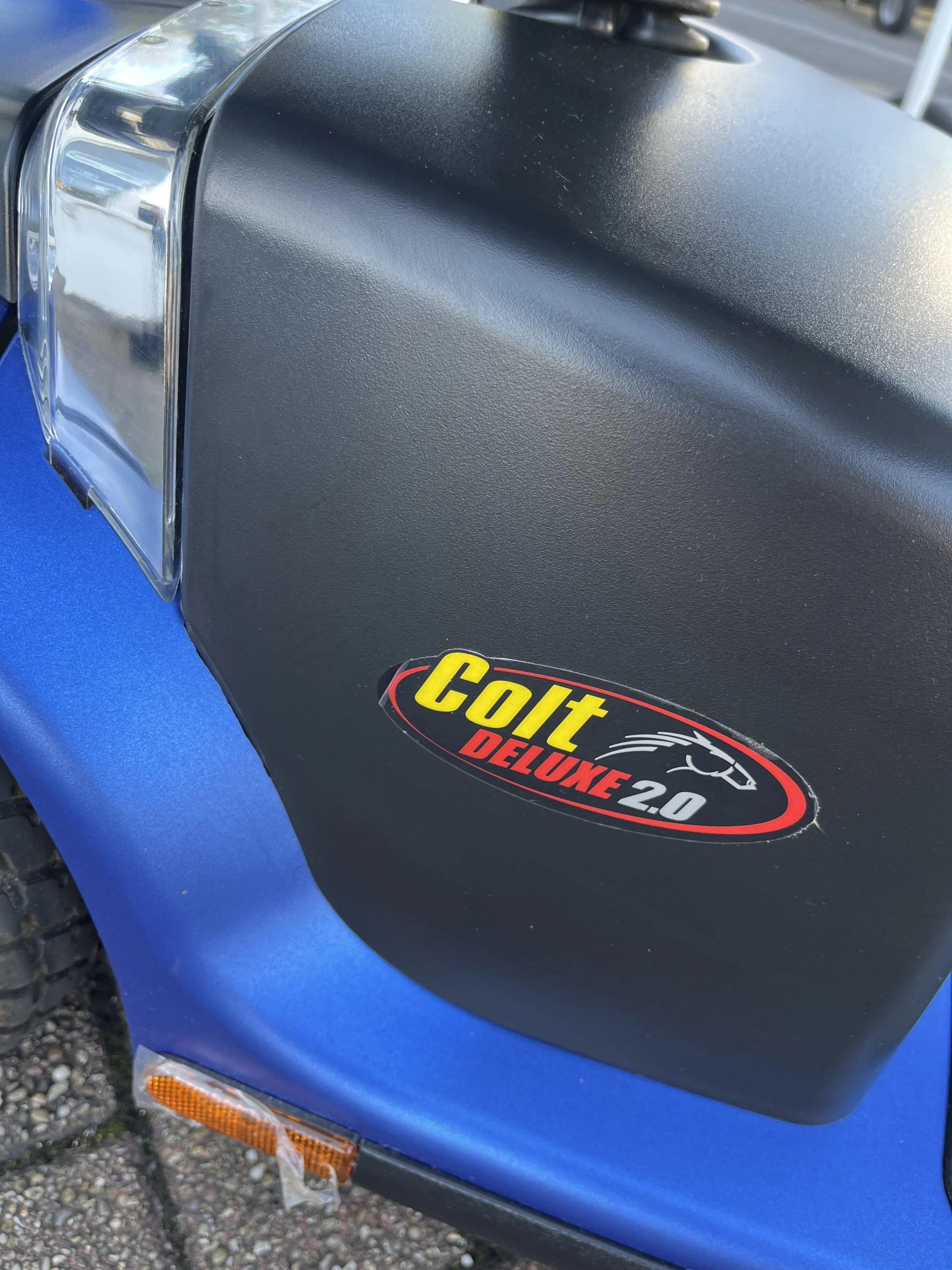 2019 Pride Colt Deluxe in Blue - Excellent Used Condition