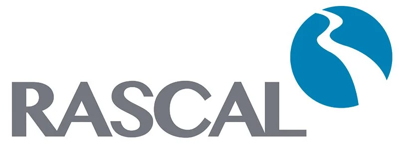 RASCAL logo with the word 'RASCAL' and a globe icon to the right.
