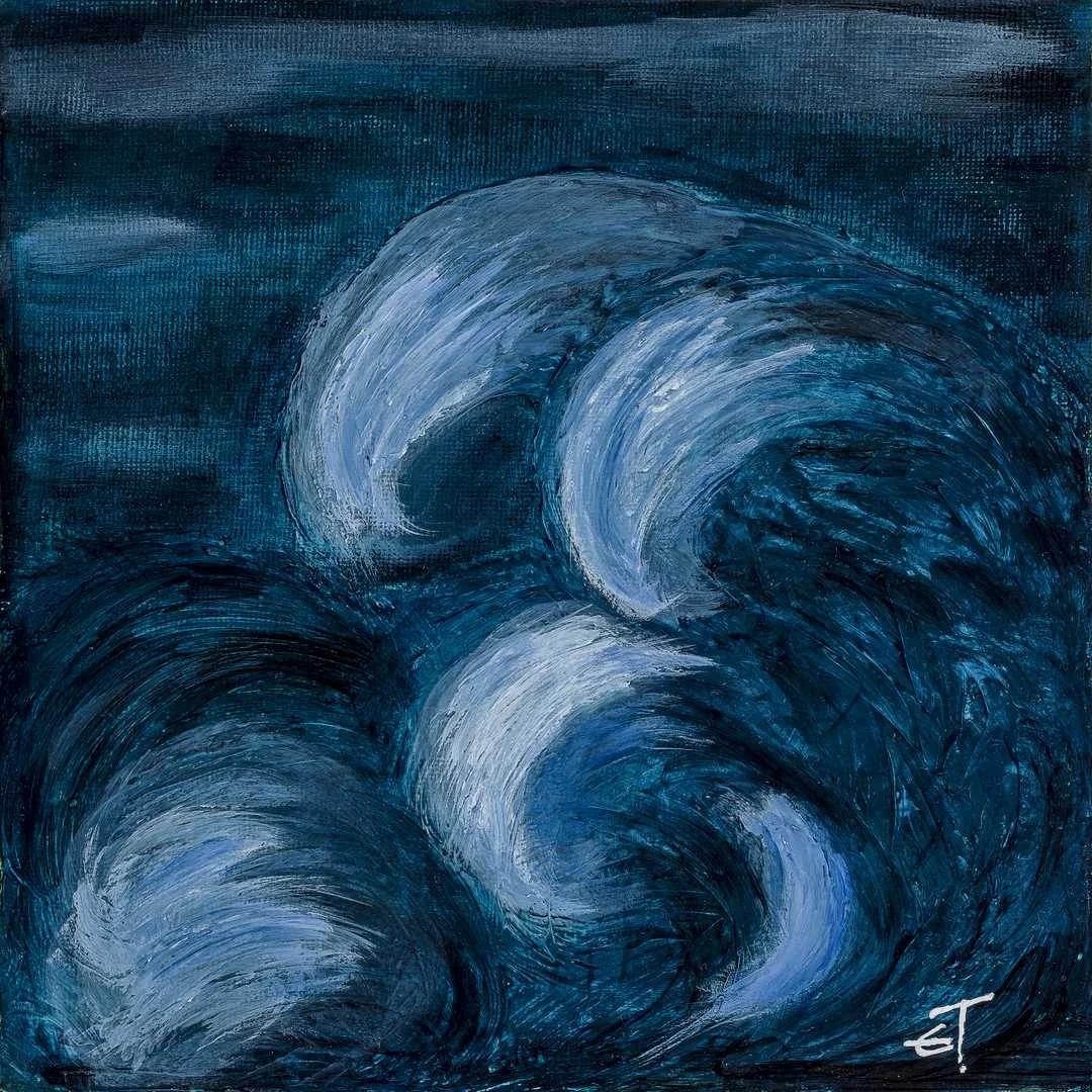 Ocean Waves Canvas Painting