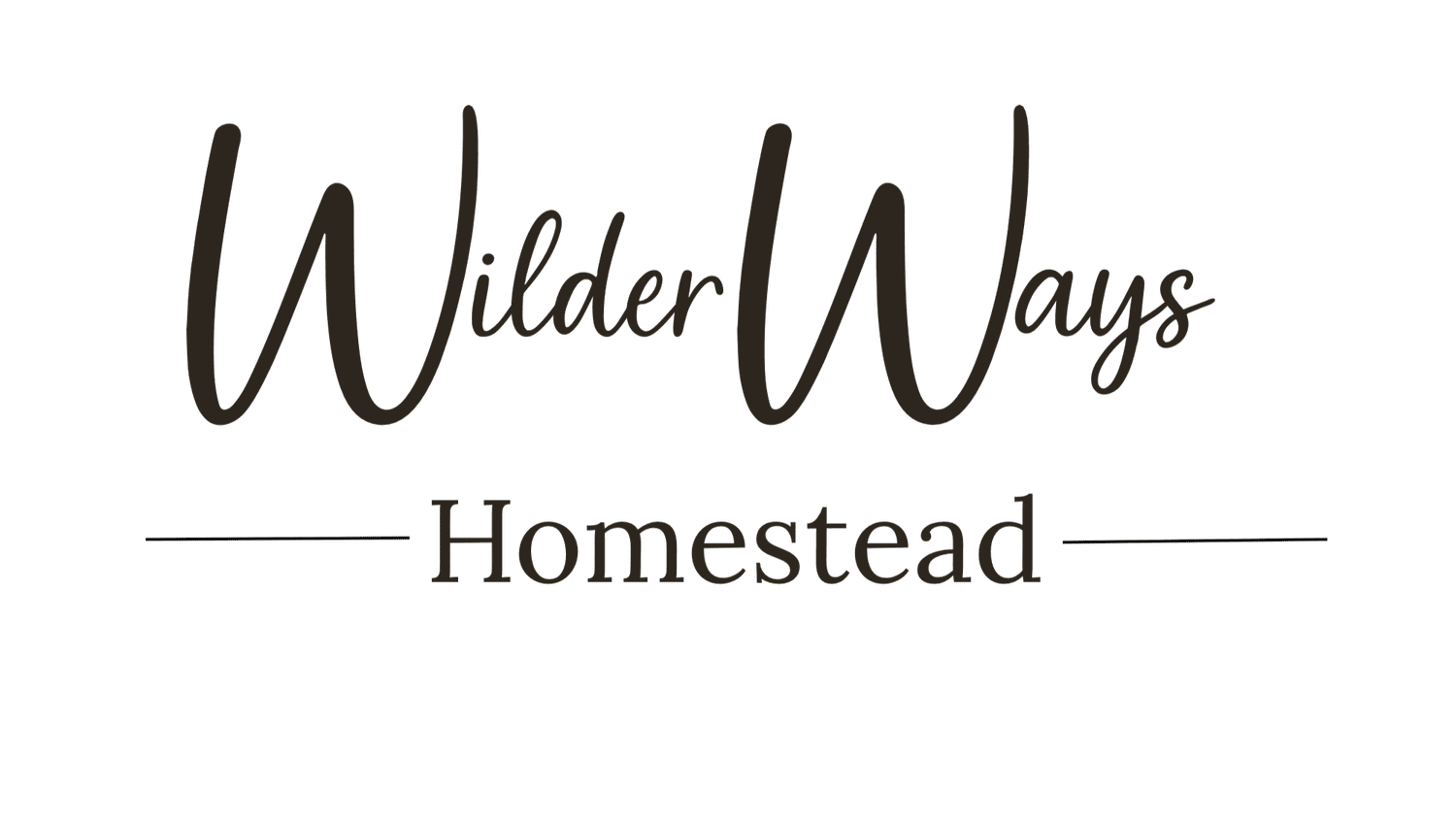 Wilder Ways Homestead