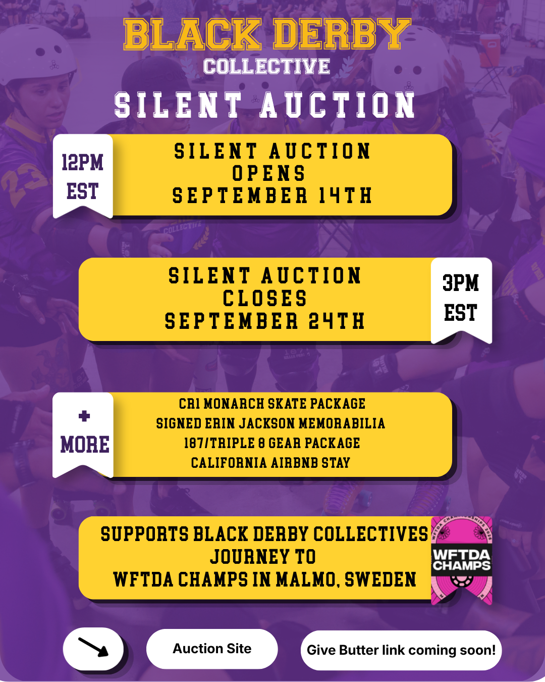 Get BDC To Champs - Online Silent Auction