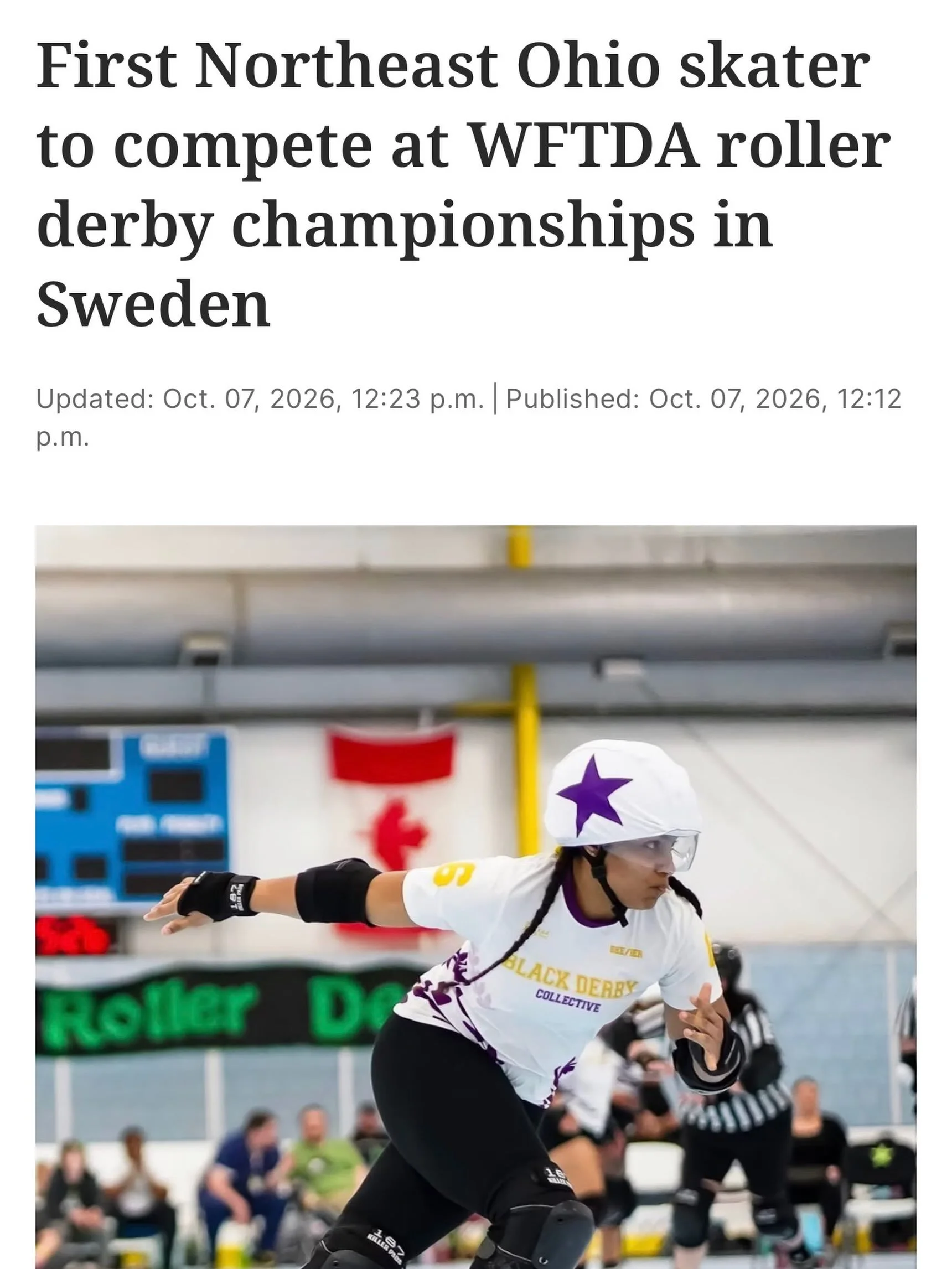 Check out Devious Diva&rsquo;s interview with @clevelanddotcom as she prepares to compete at the @wftda Global Championships in Malm&ouml;, Sweden!

&ldquo;Sometimes when you&rsquo;re playing just kind of in regular derby mode with a regular league, 