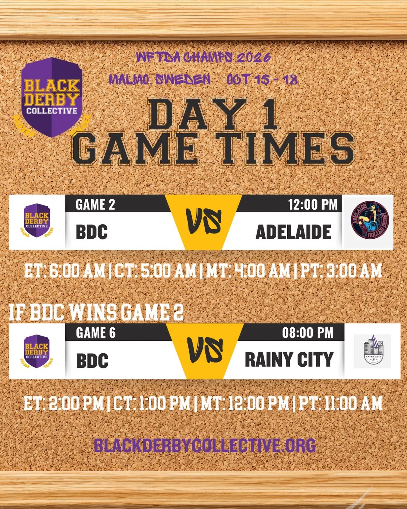 Time are hard. 🥴 here is the corrected schedule 

🗣️ IT&rsquo;S TIME YALL 👏🏾👏🏾

We play at 12 PM CEST
ET: 6:00 AM | CT: 5:00 AM | MT: 4:00 AM | PT: 3:00 AM

Updated game schedule will be posted as we move along in the bracket.

Tune into @sporf