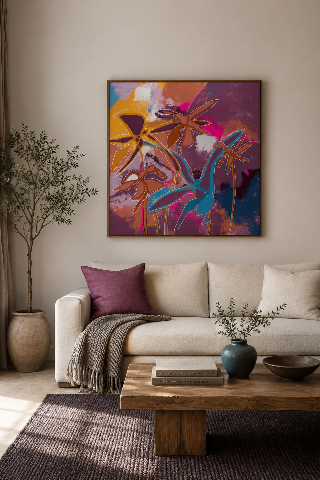 How to Choose Abstract Art for Your Home (Even If You're Not Sure What You Like)