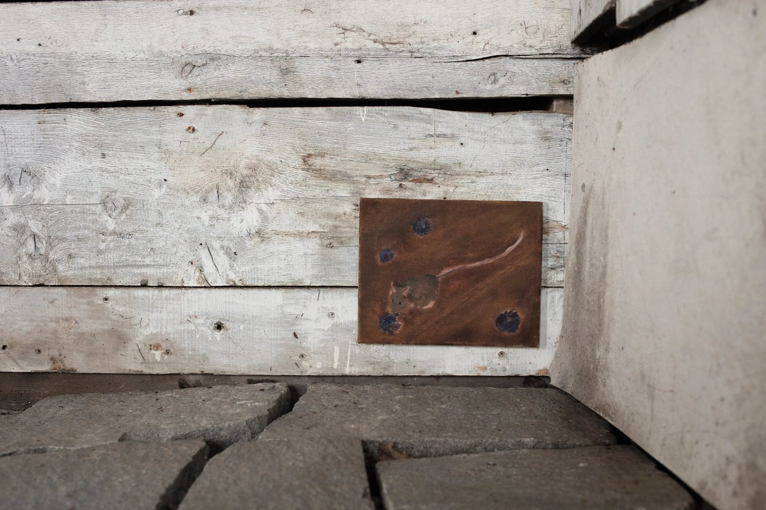 Andrew Ohman held his first solo show at Hopkins Wharf Gallery, this summer, June 28 - July 4, 2026.
