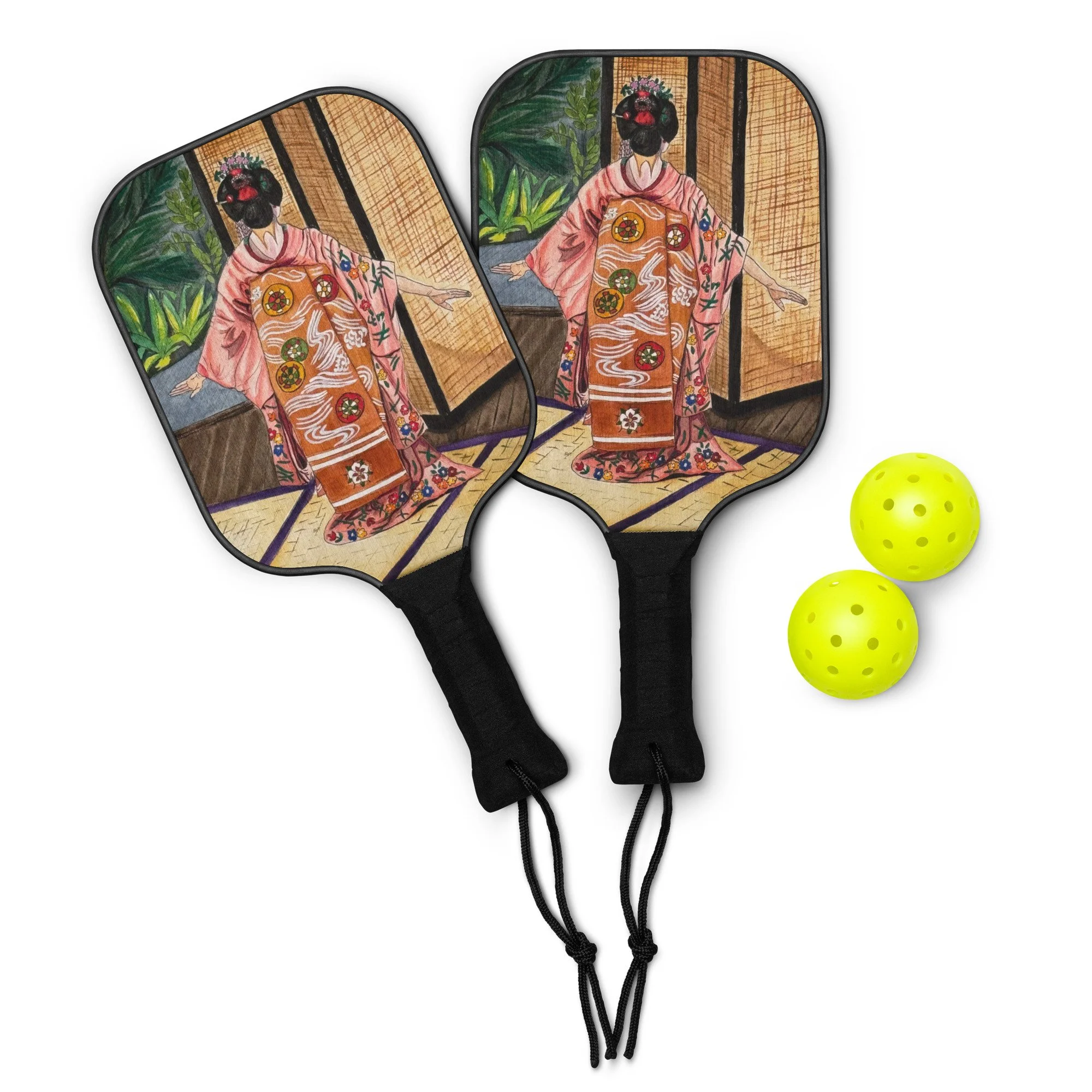 Geisha Pickleball paddle set
