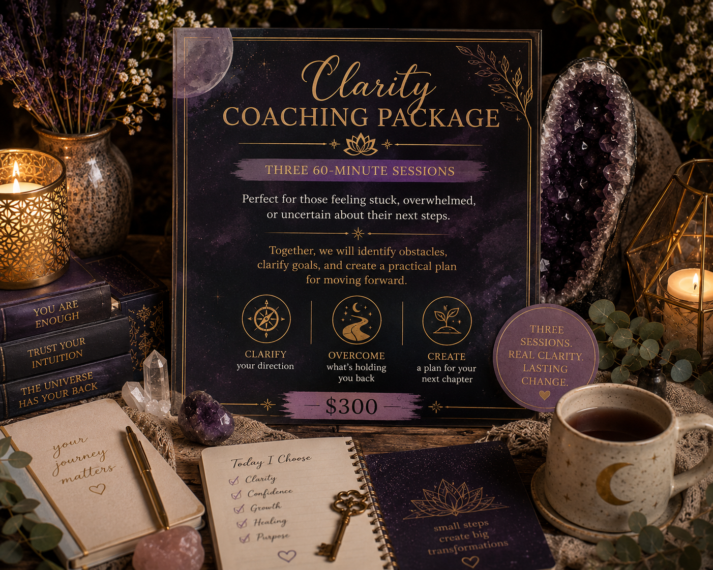 Clarity Coaching Package (3 Sessions)
