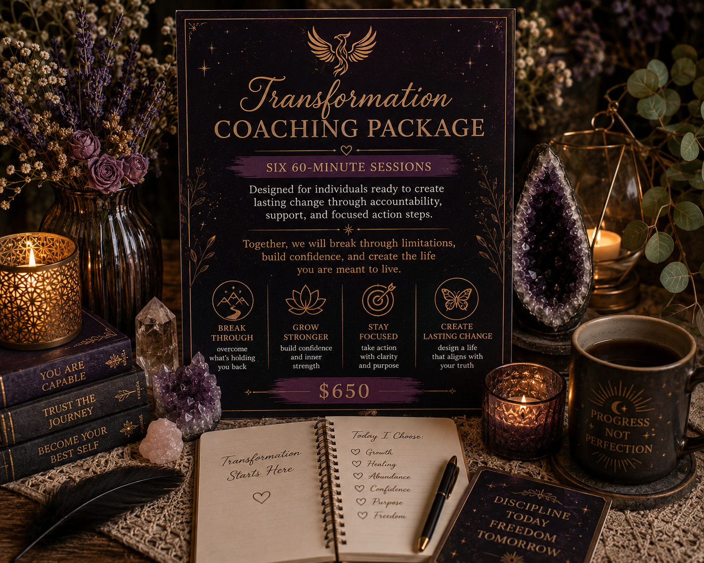 Transformation Coaching Package (6 Sessions)