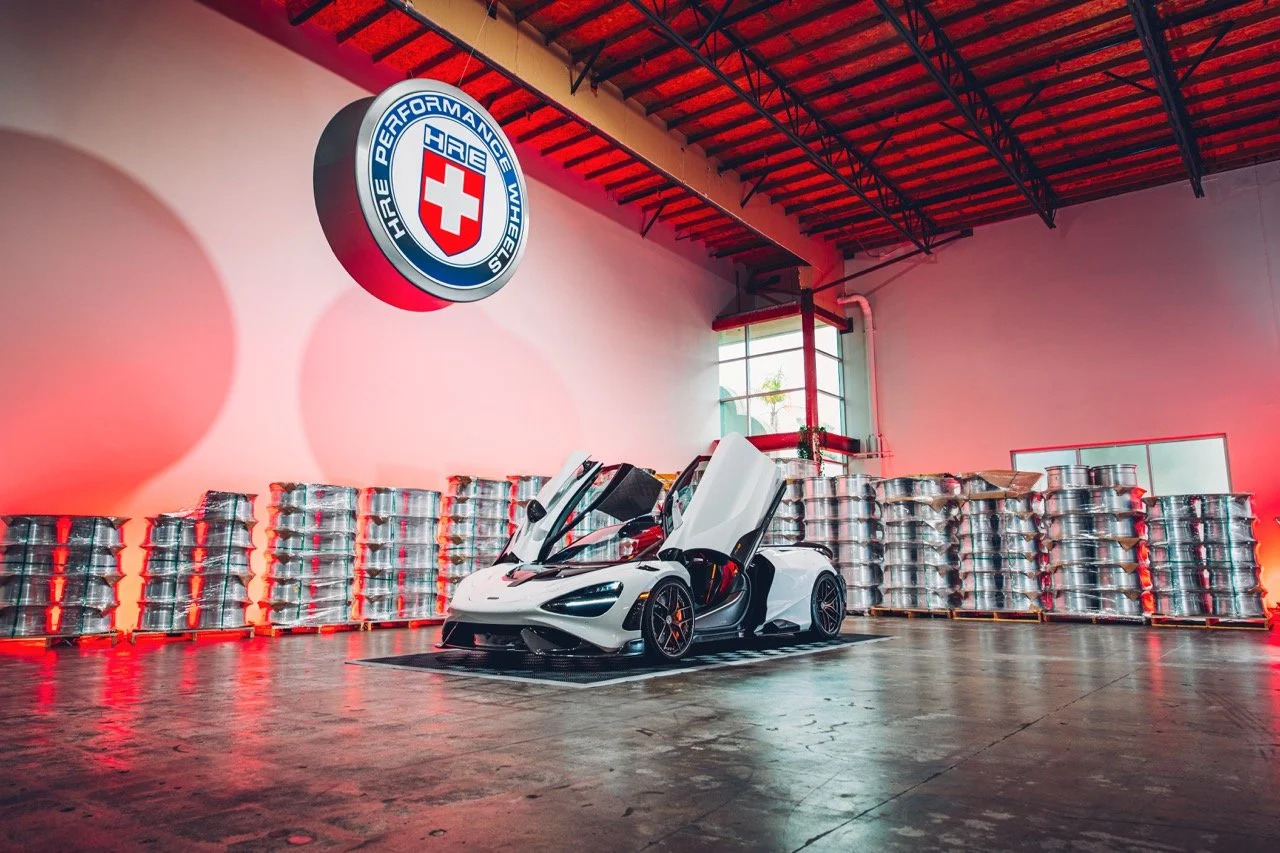 HRE wheels McLaren.