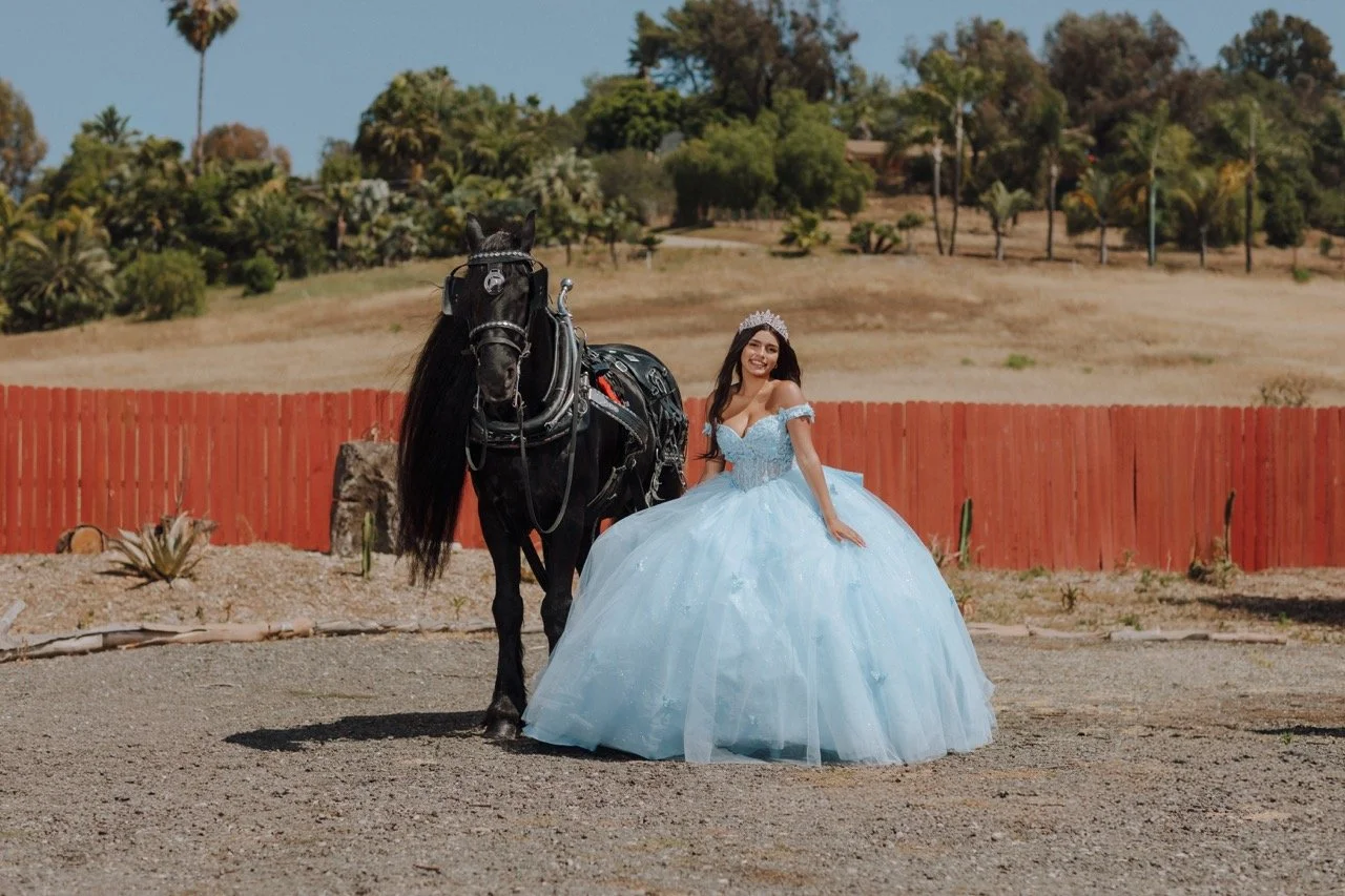 Quinceañera photography in Valley Center, California.