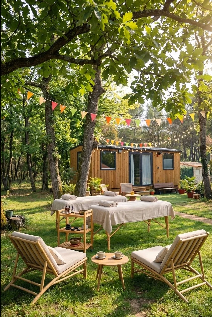 Massage duo et bien-être sous les chênes : s'offrir une pause relaxation près d'Aix-en-Provence