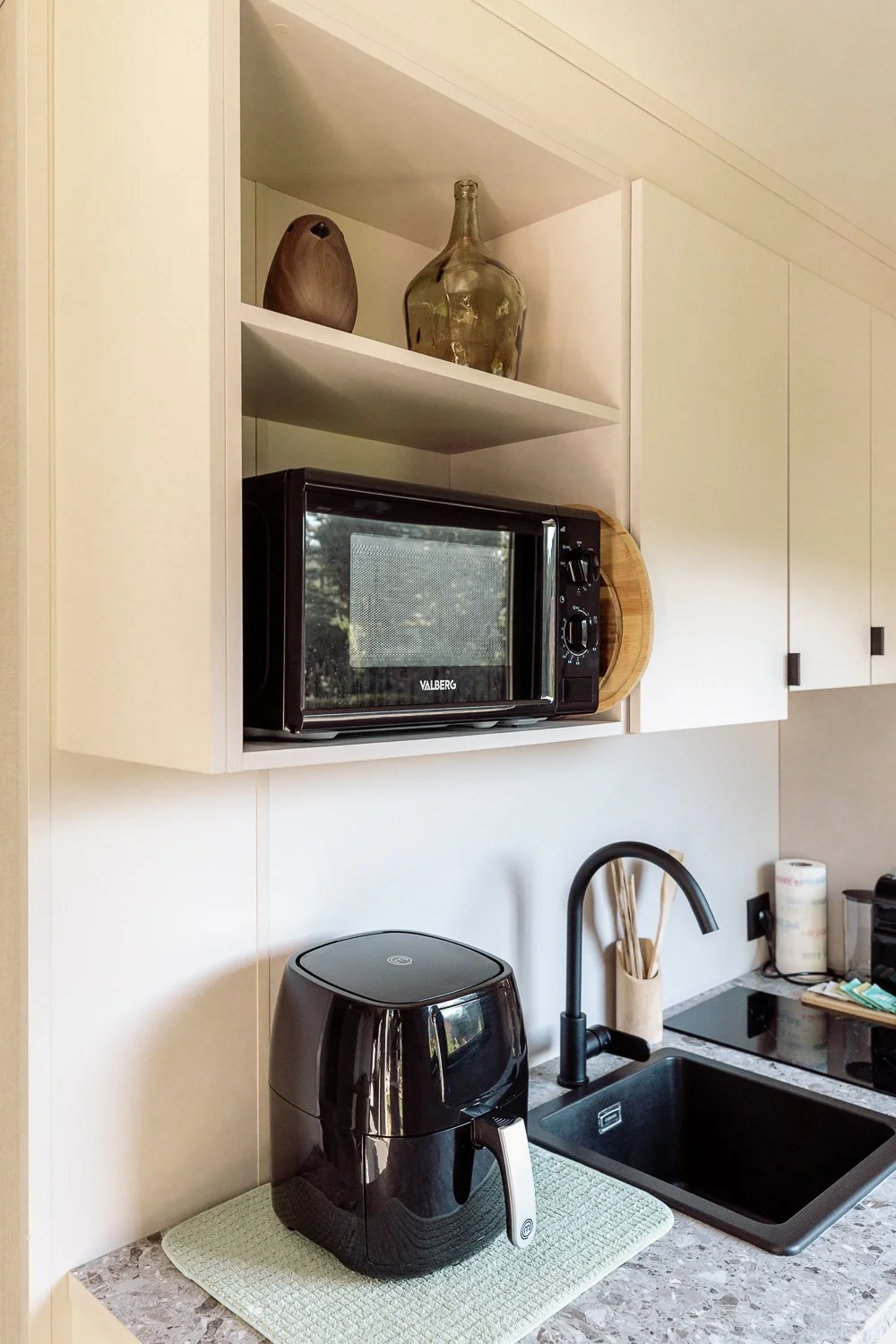 Kitchenette équipée de la Tiny House