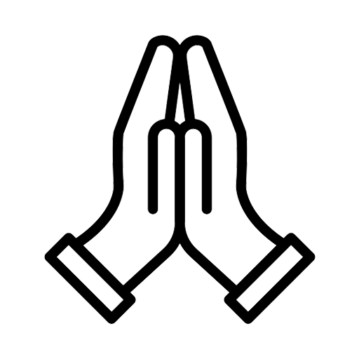 Praying Hands Icon