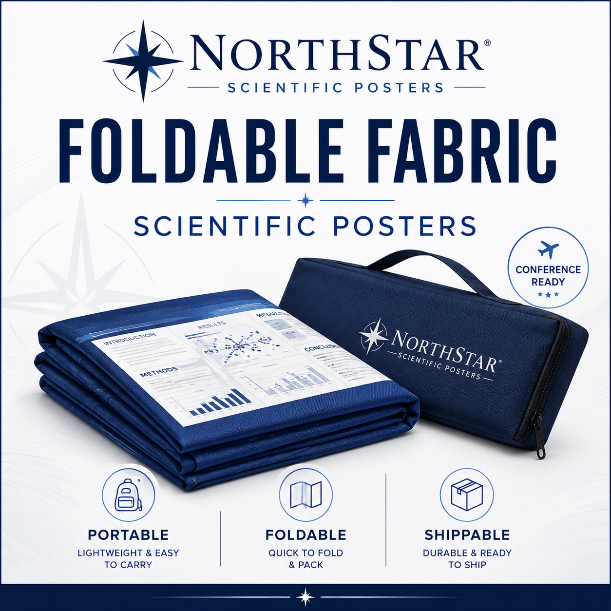 Foldable Polyester Fabric Poster