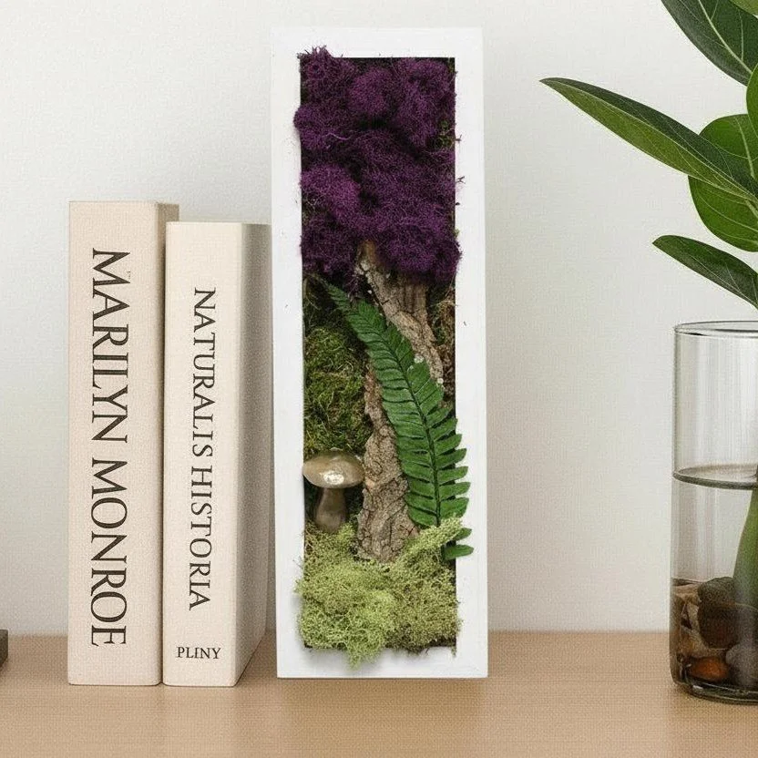 Skinny Tree in Purple
