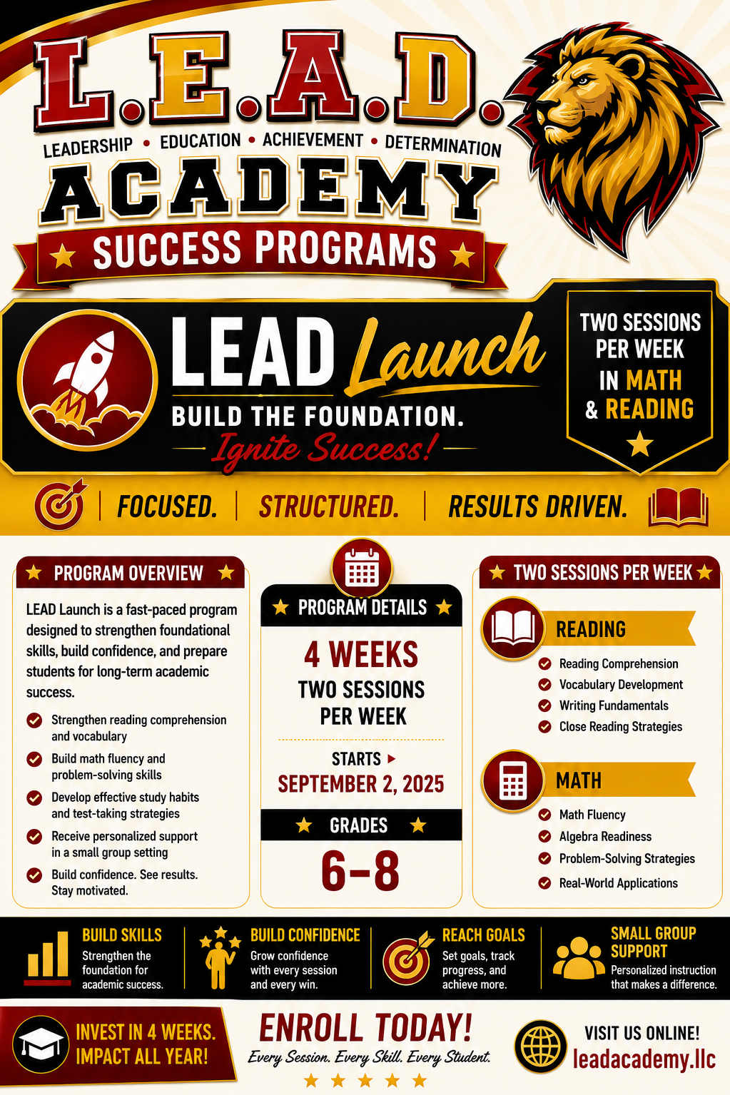 LEAD LAUNCH