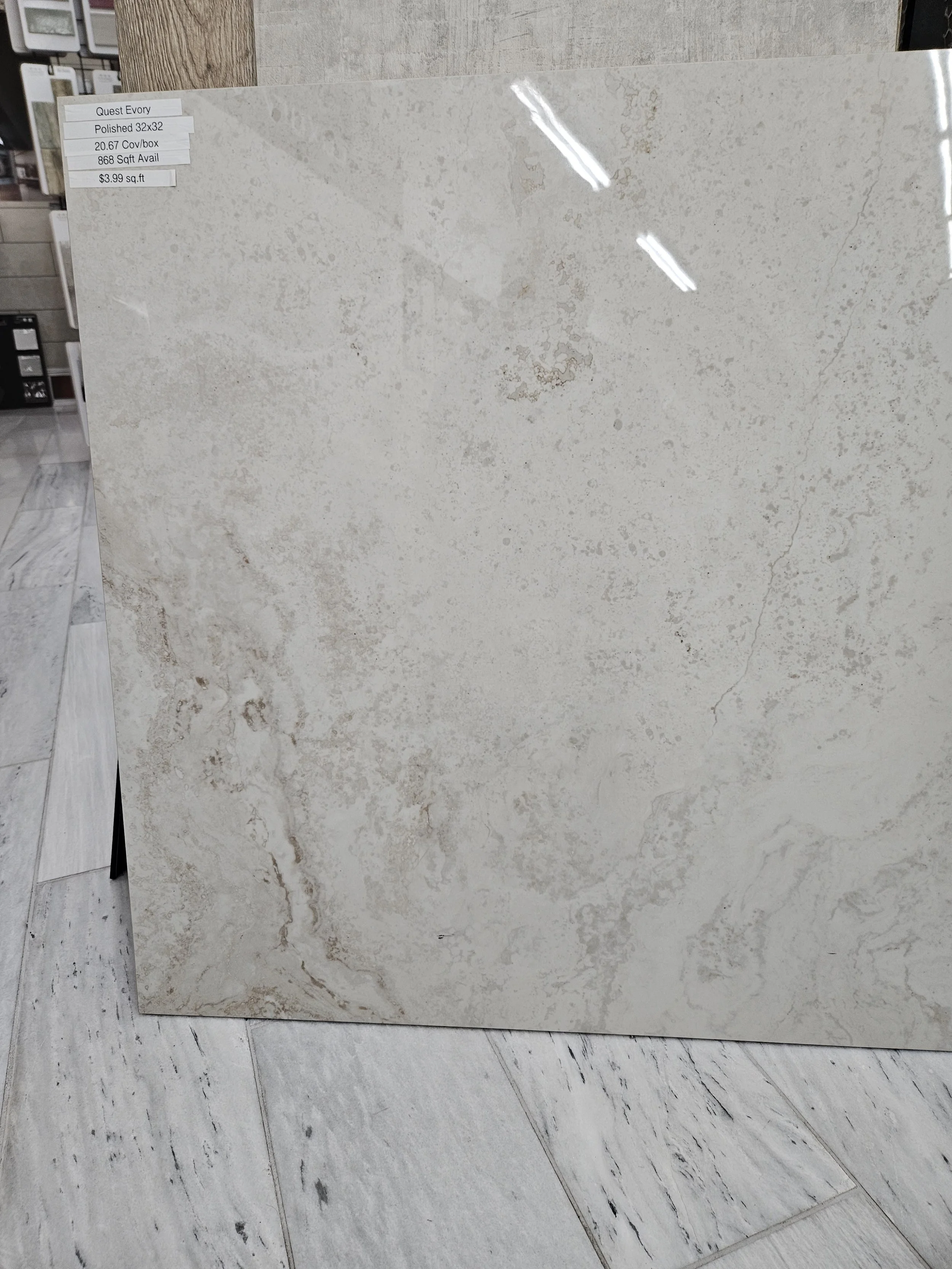 Polished Porcelain  32x32 Porcelain