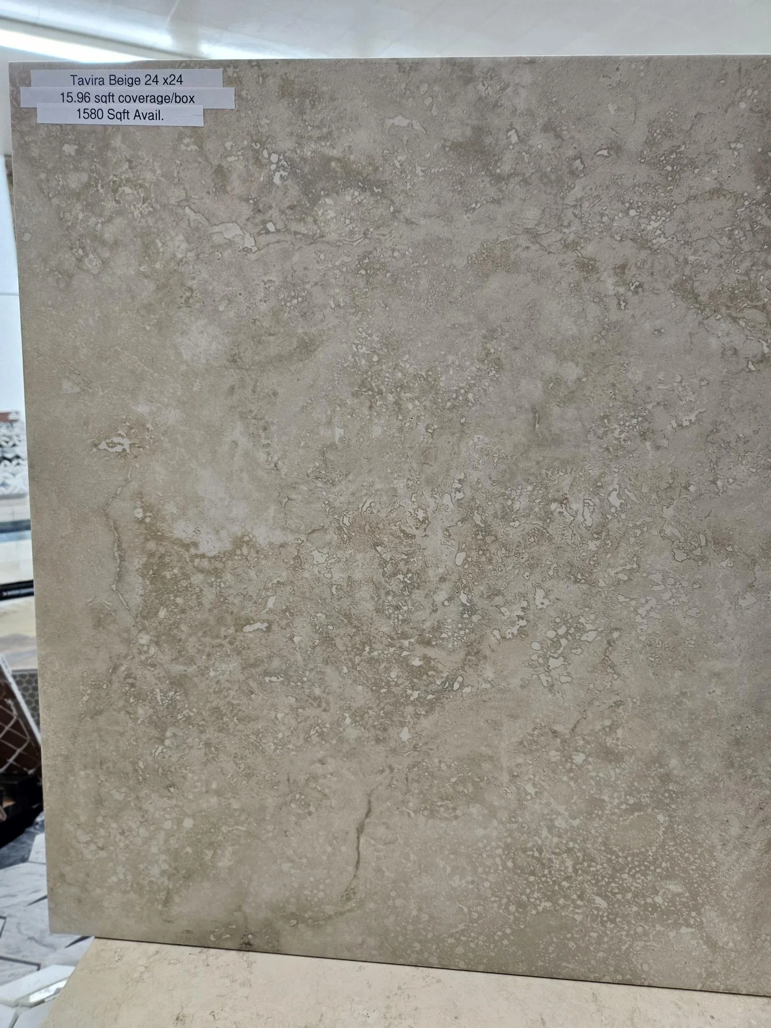 Tavira Beige 24x24 Porcelain