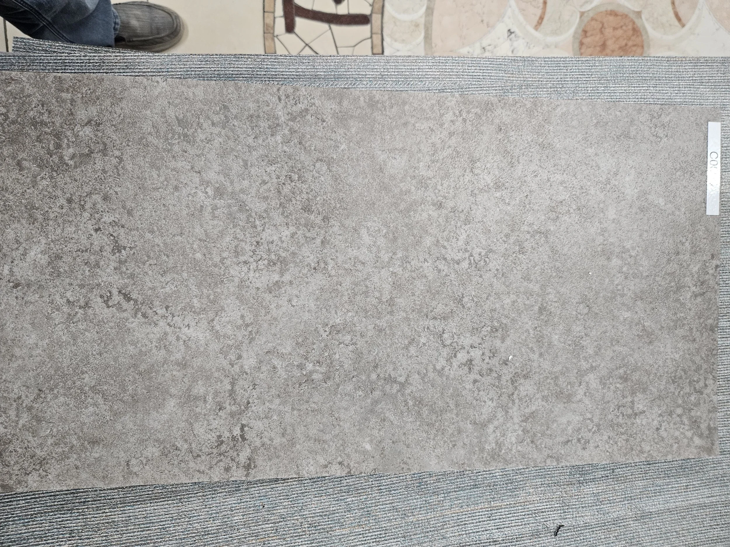 ElegantGuard Luxury Waterproof Vinyl  Plank 12x24   20 ml wear layer Pad Attached