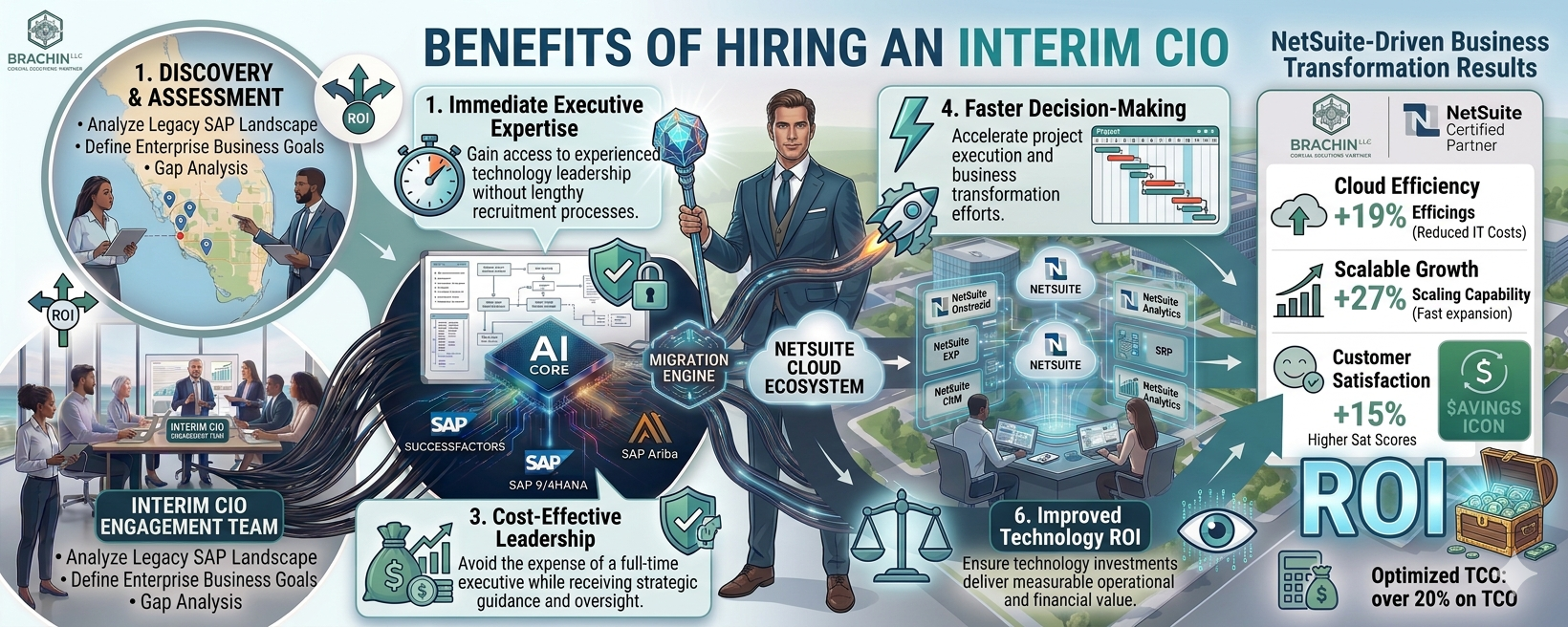 Benefits of Hiring an Interim CIO