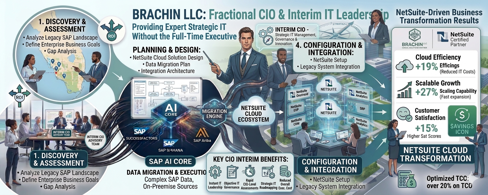 BRACHIN LLC provides Digital Chief Information Officer (CIO) Interim Services
