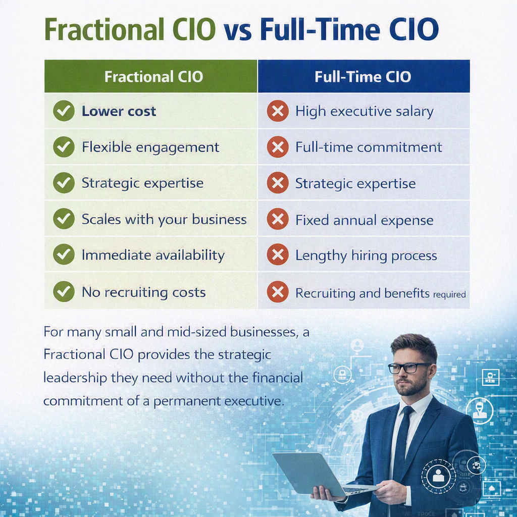 BRACHIN LLC Fractional CIO vs Full-Time CIO