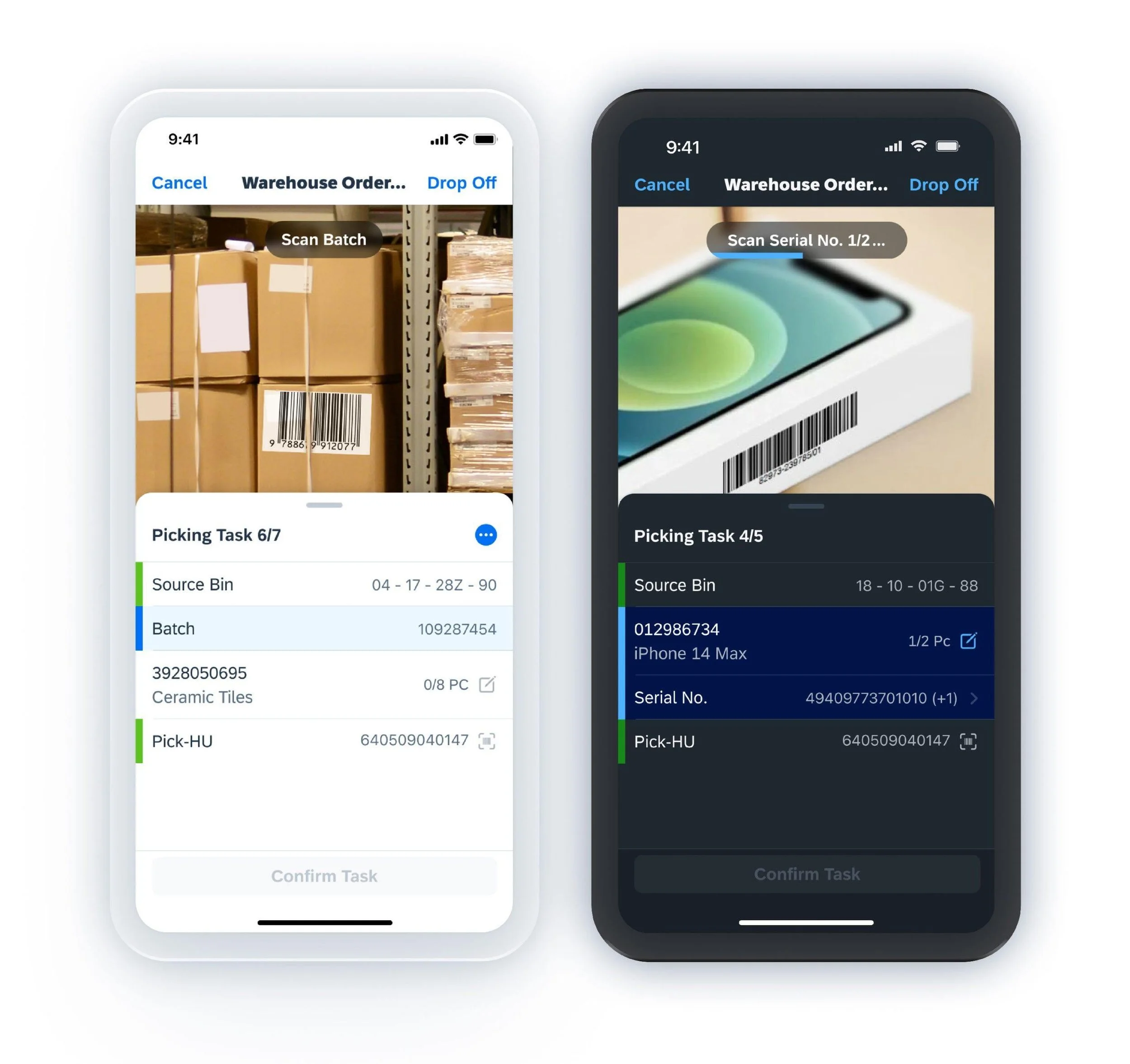 Mobile SAP Warehouse Applications