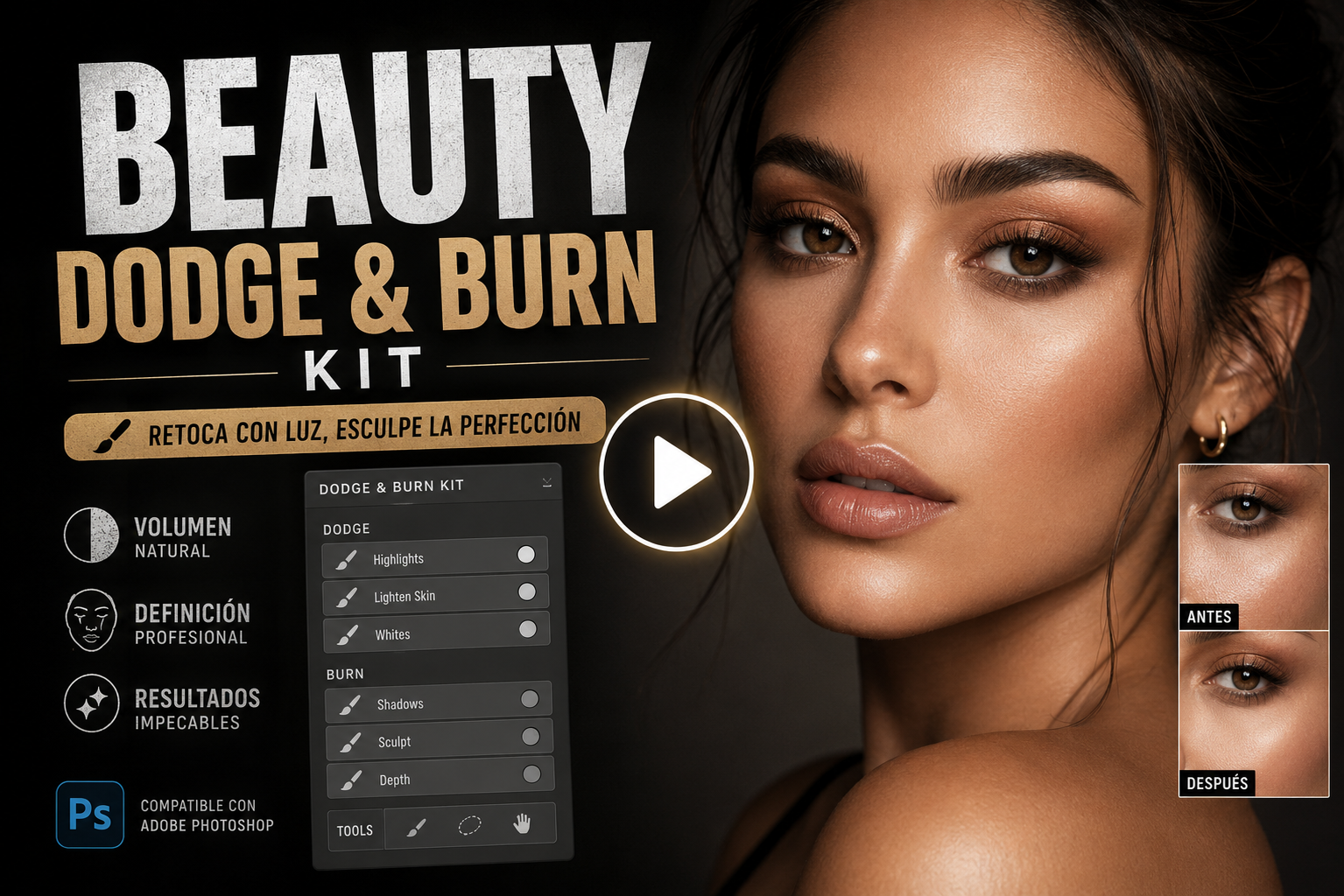 Beauty — Dodge & Burn Kit