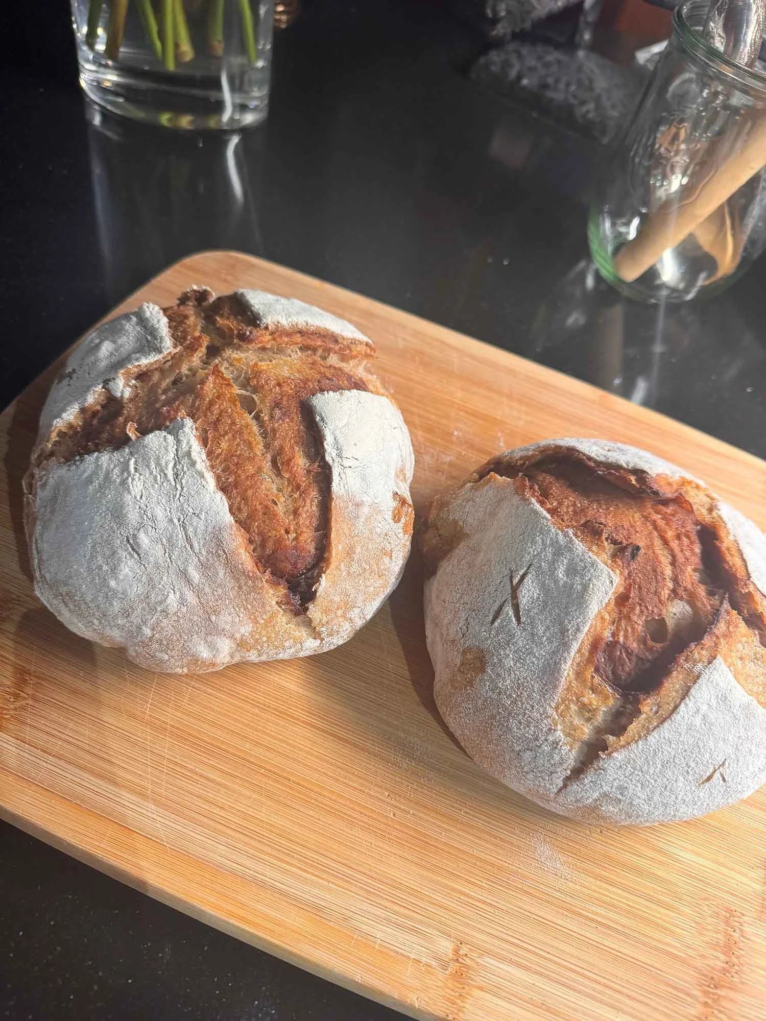 Mini Cinnamon and Cinnamon Raisin Sourdough Breads