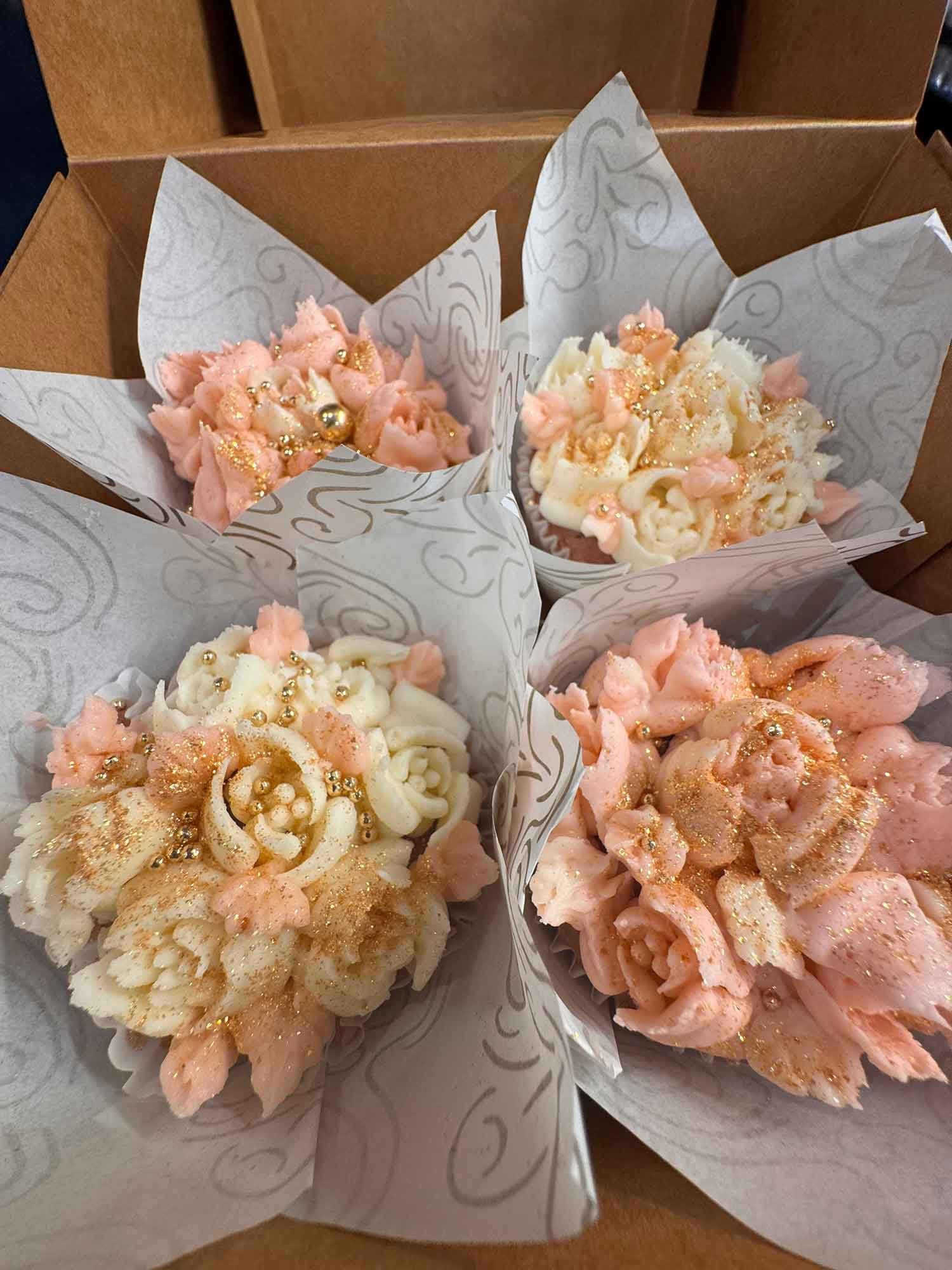 Floral Cupcakes