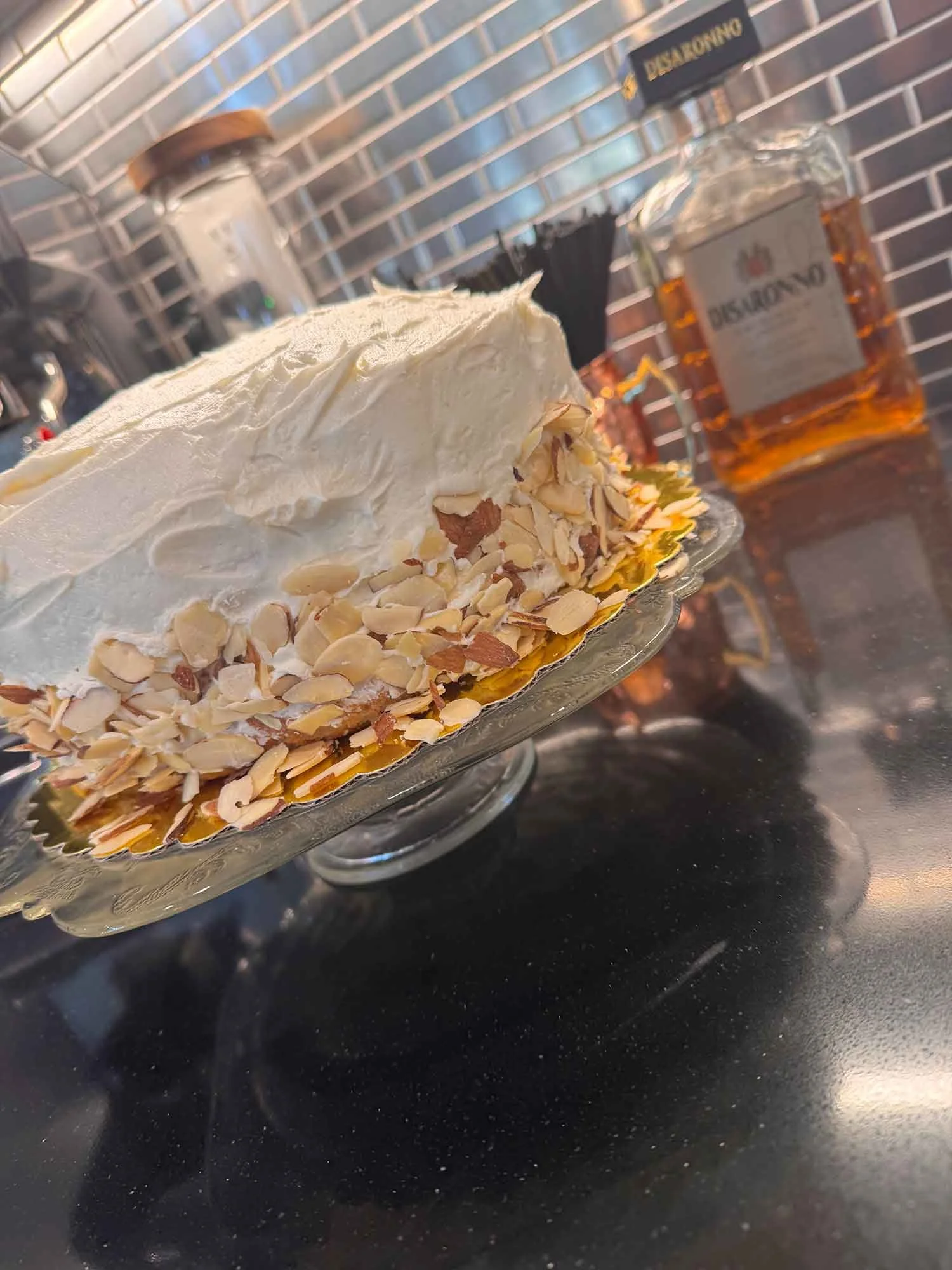 Amaretto Almond Cake