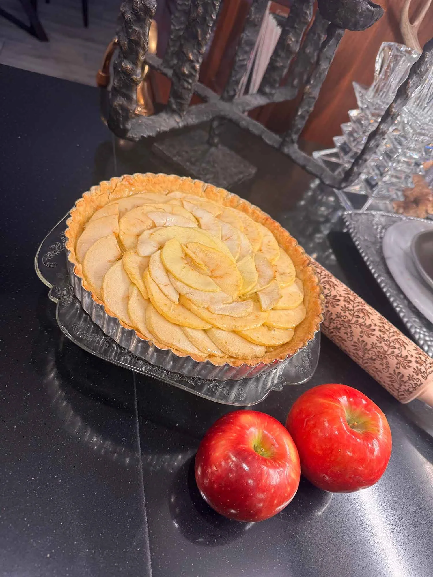 Apple Tart with Frangipane