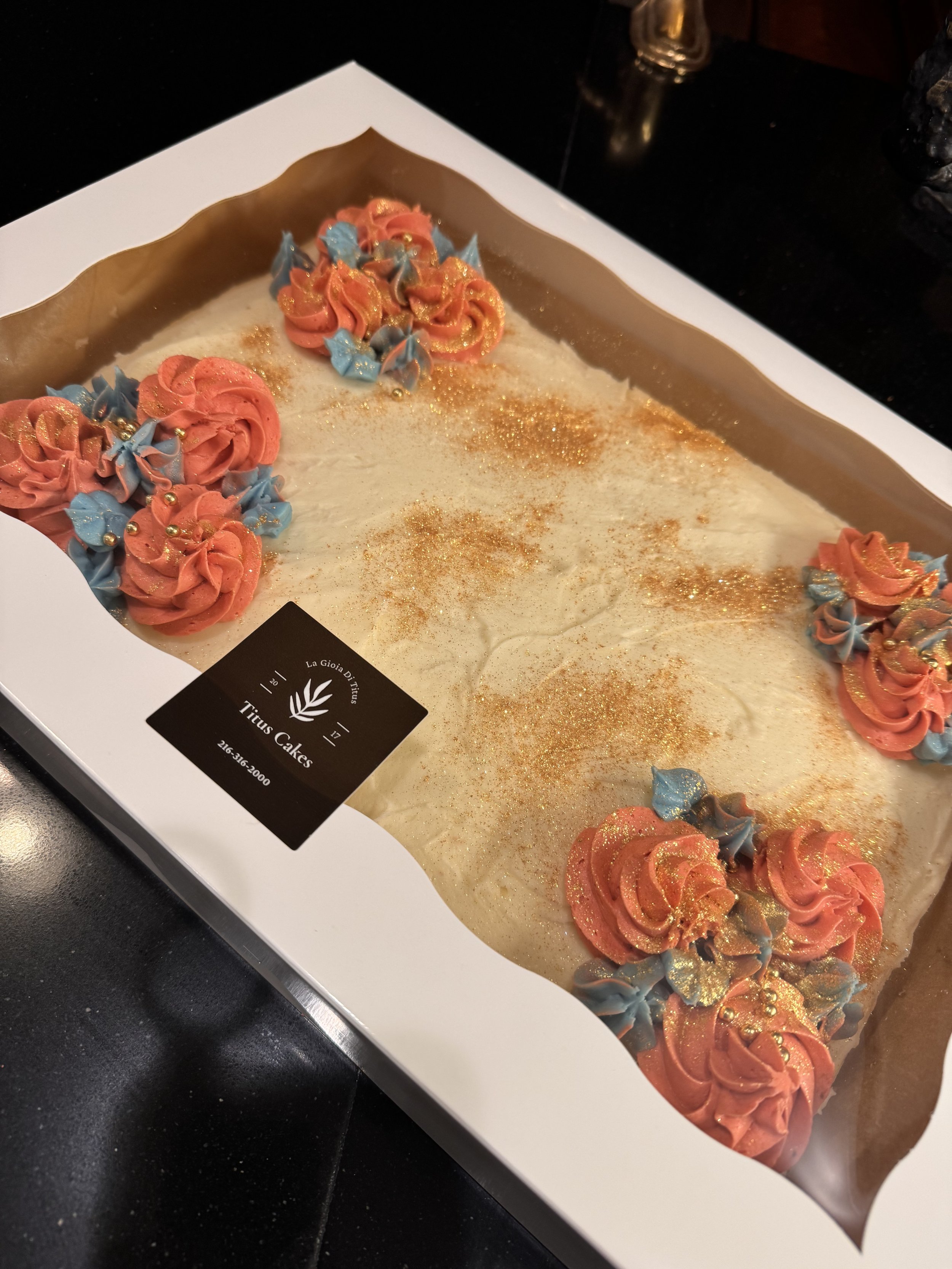 Quarter Sheet Cake