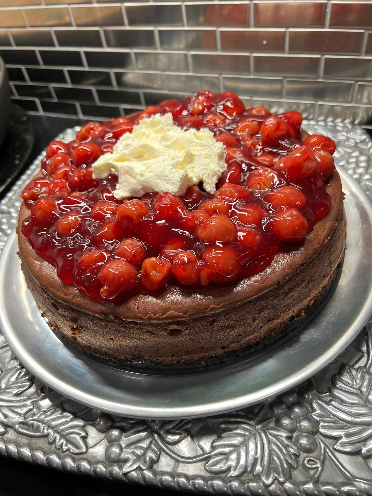 Black Forest Chocolate Cheesecake