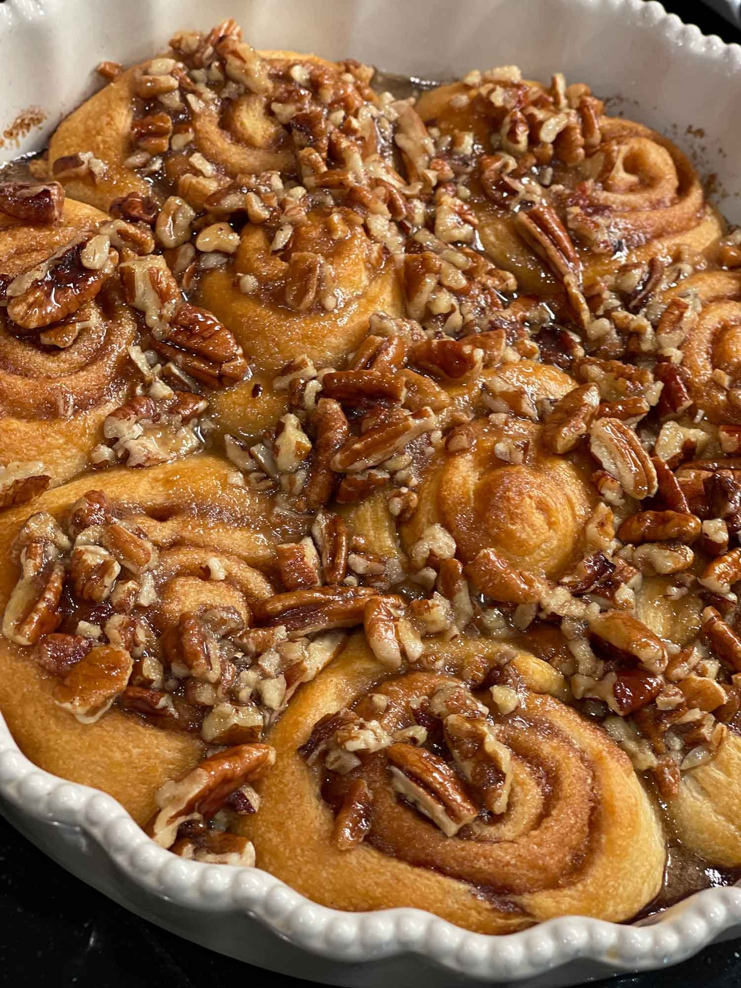 Pecan Cinnamon Rolls