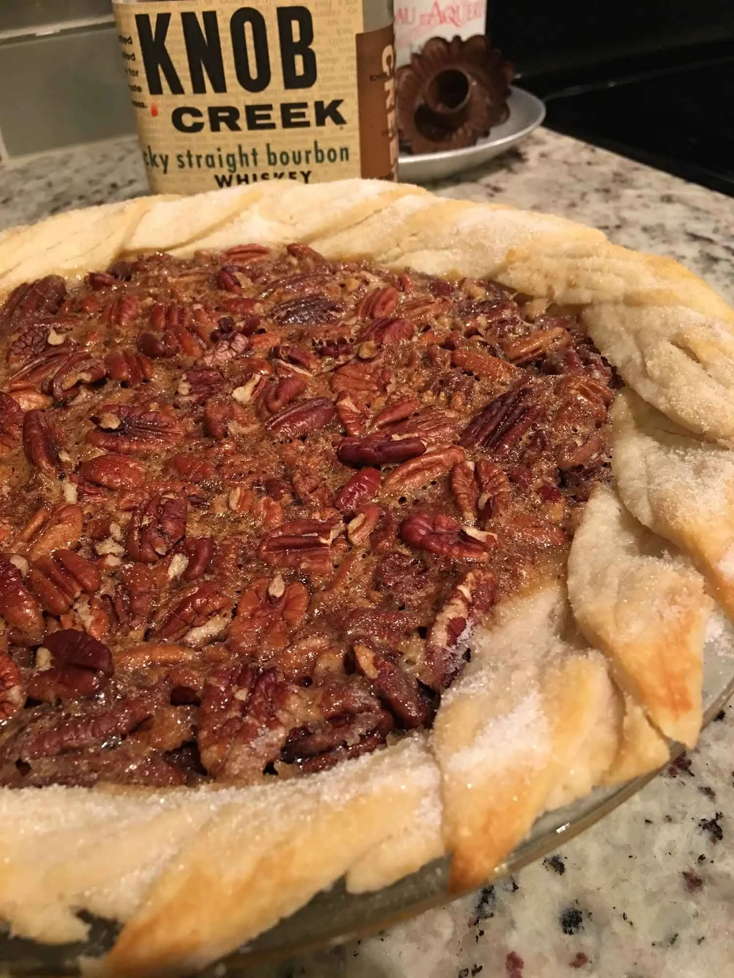 Bourbon Pecan Derby Pie