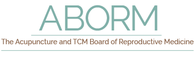 Logo of ABORM, The Acupuncture and TCM Board of Reproductive Medicine