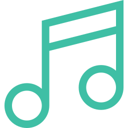 Music note icon