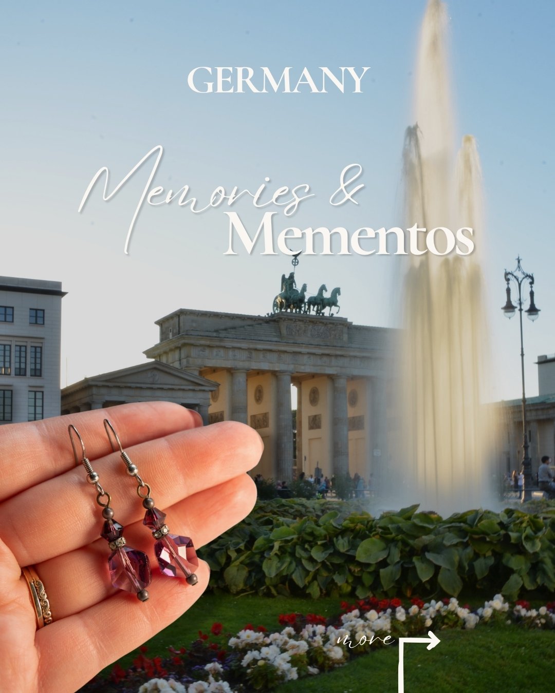 What I Carried Home &mdash; Germany. My friend got us lost three times in Potsdam. My bag got stuck in the train door on the way there because she couldn't decide if we were getting on or not. We almost missed the train home. And my camera battery di
