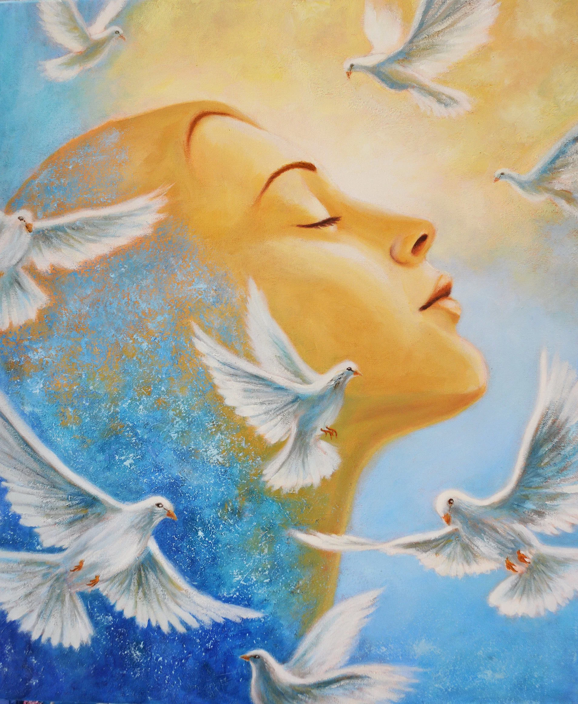 "Longing Soul" Oil Painting