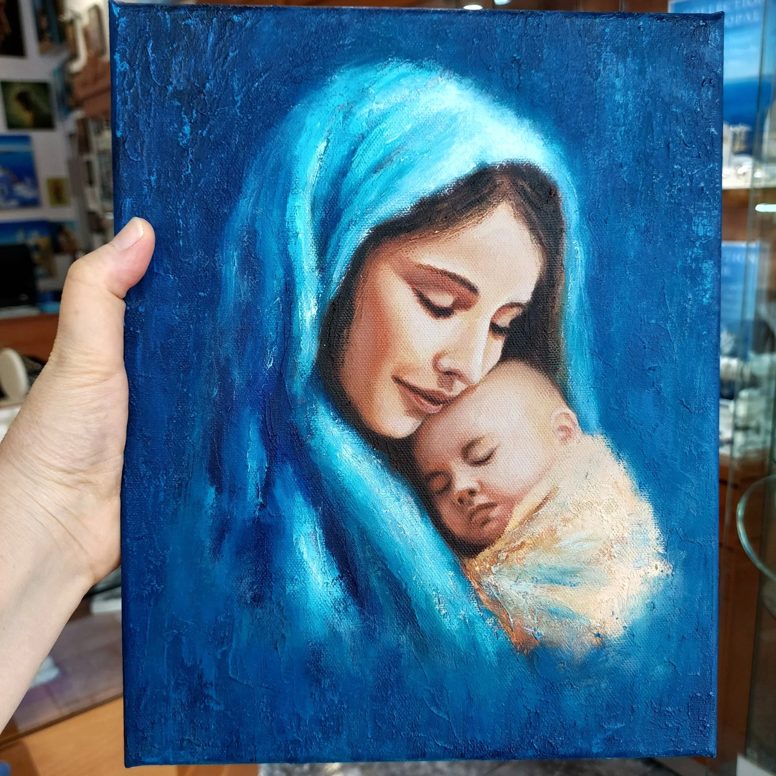 "Tender Love" Oil Painting
