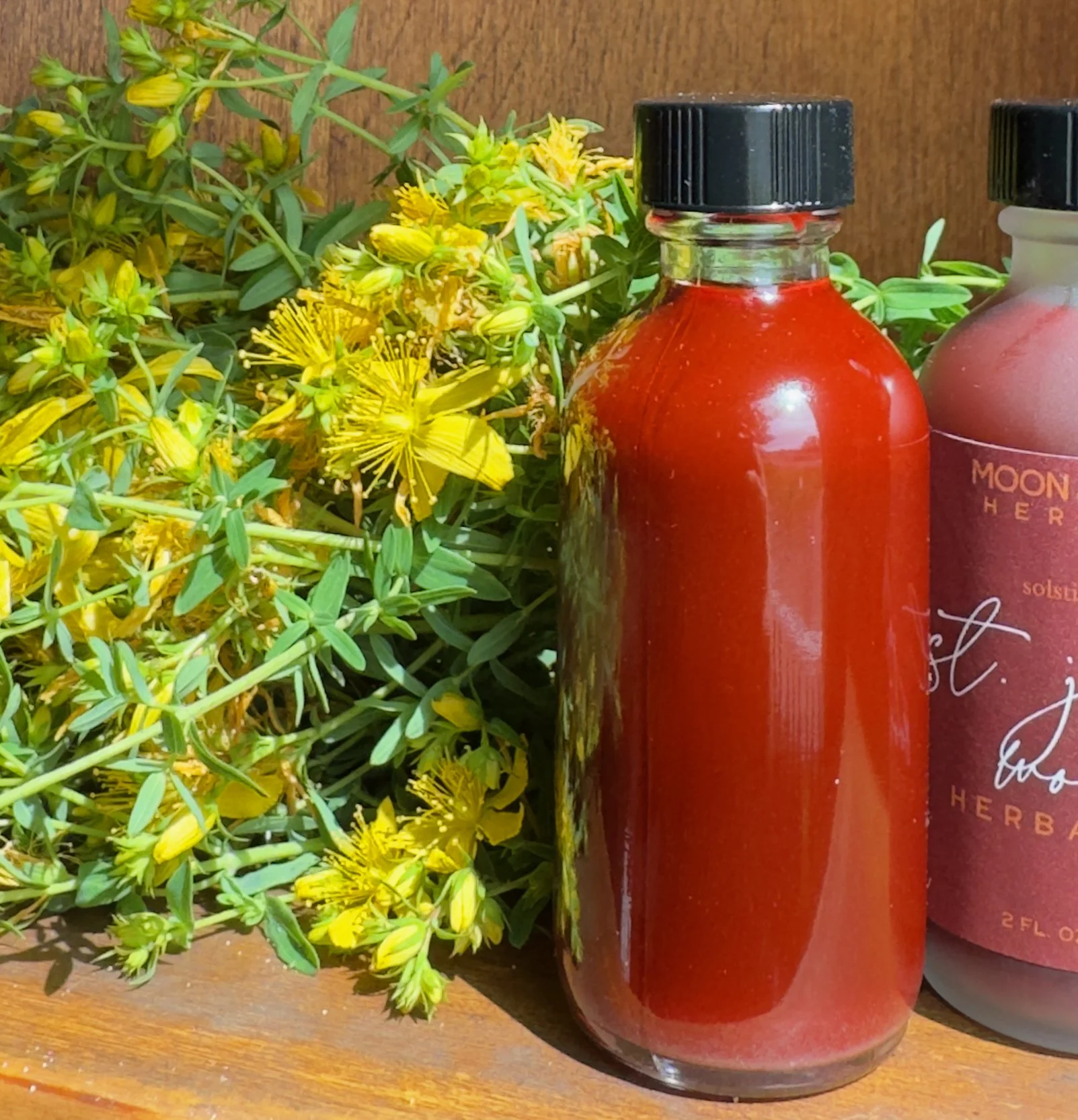 st. john's wort herbal oil
