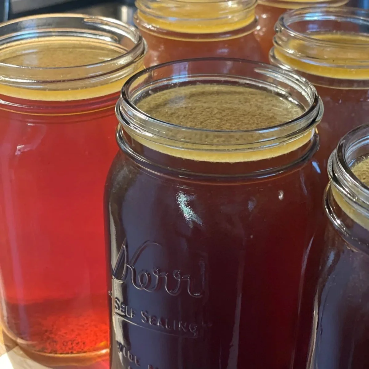 making herbal bone broth