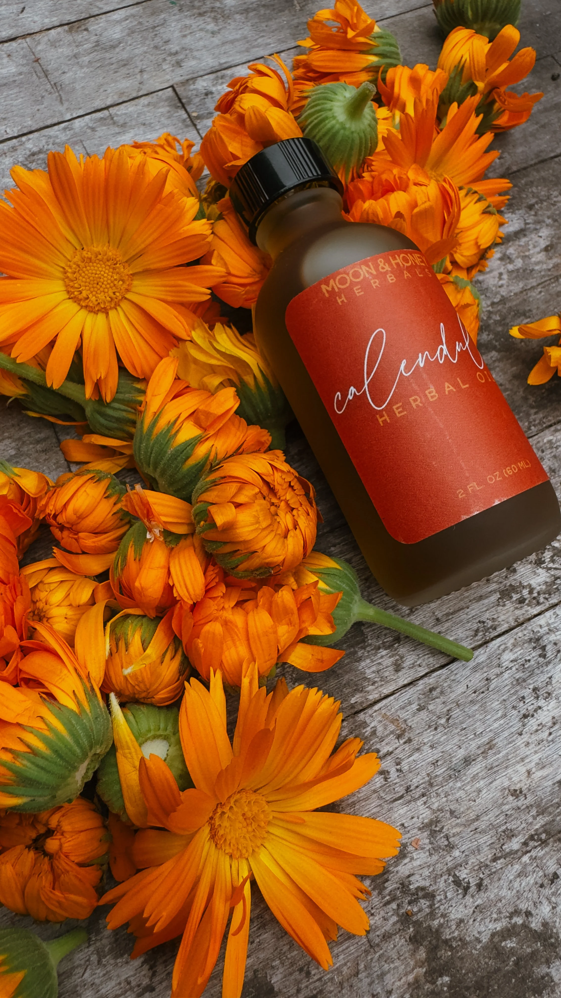 calendula herbal oil