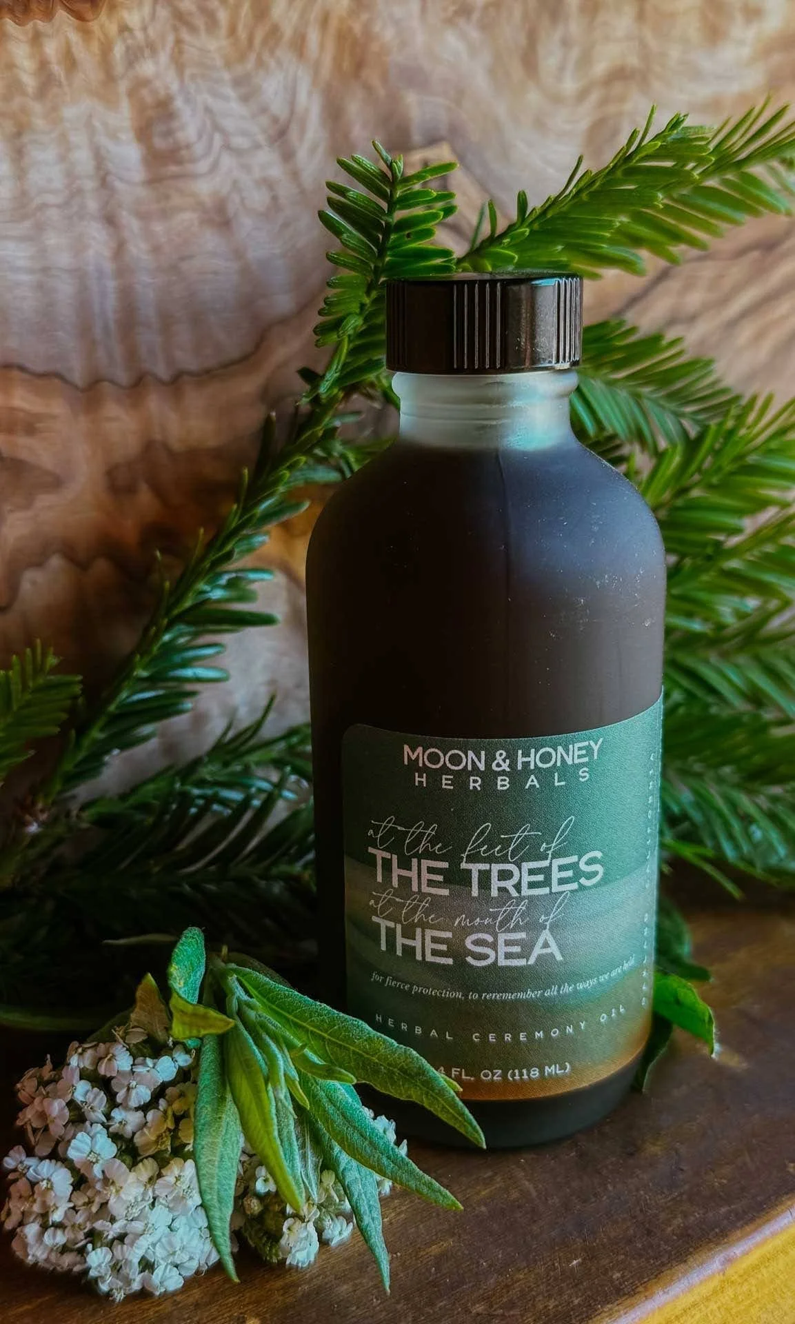 at the feet of the trees, at the mouth of the sea | herbal oil