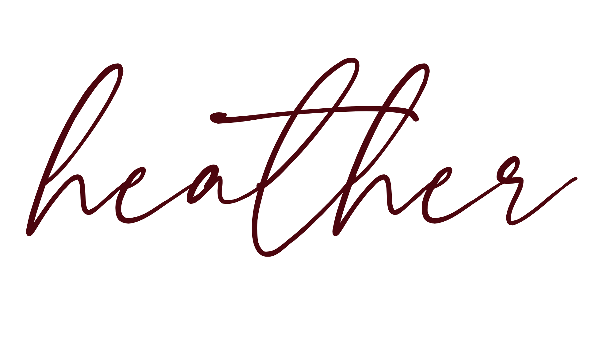 Text reading 'eat halfheri' in cursive, dark red font on a black background.