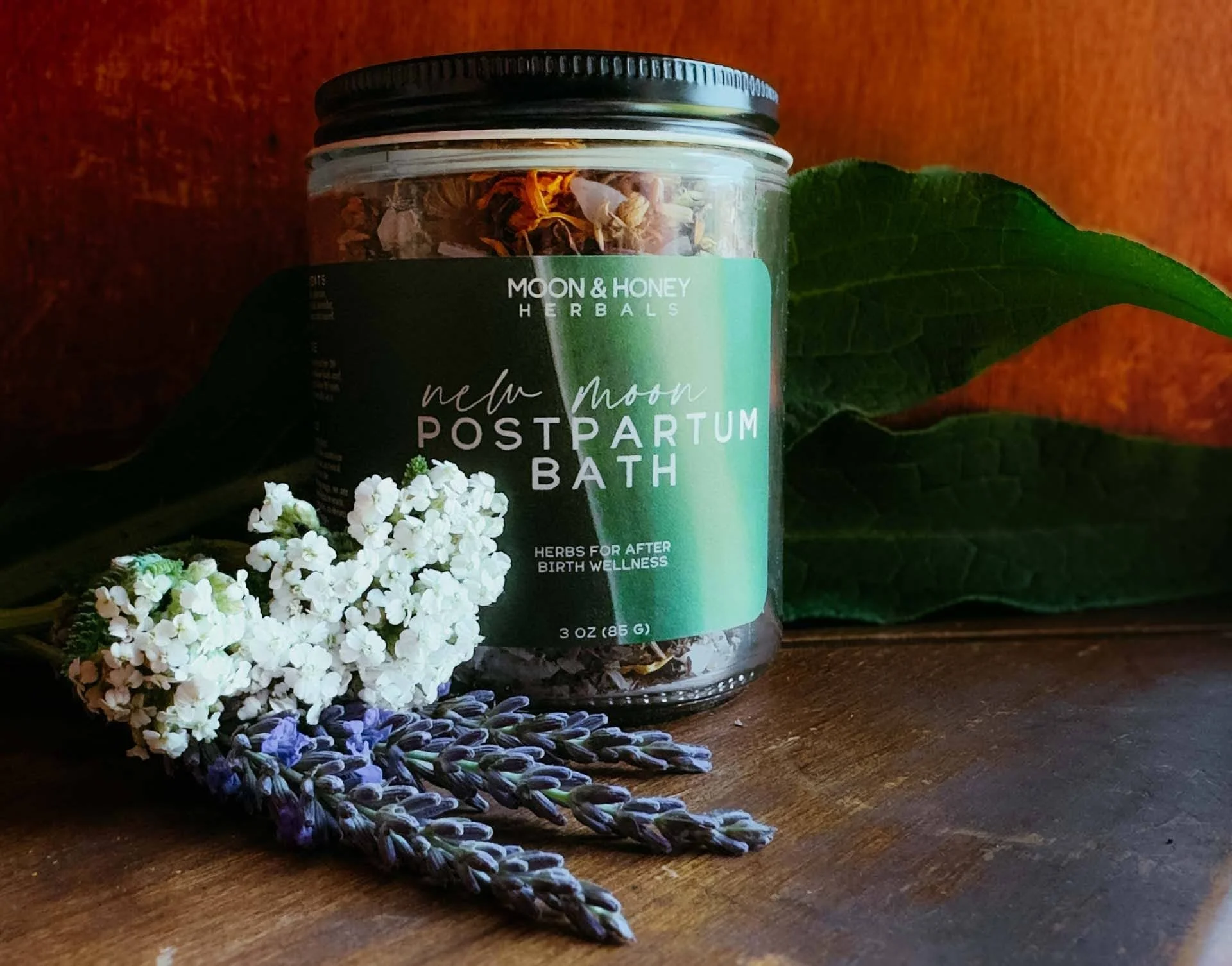 new moon postpartum bath