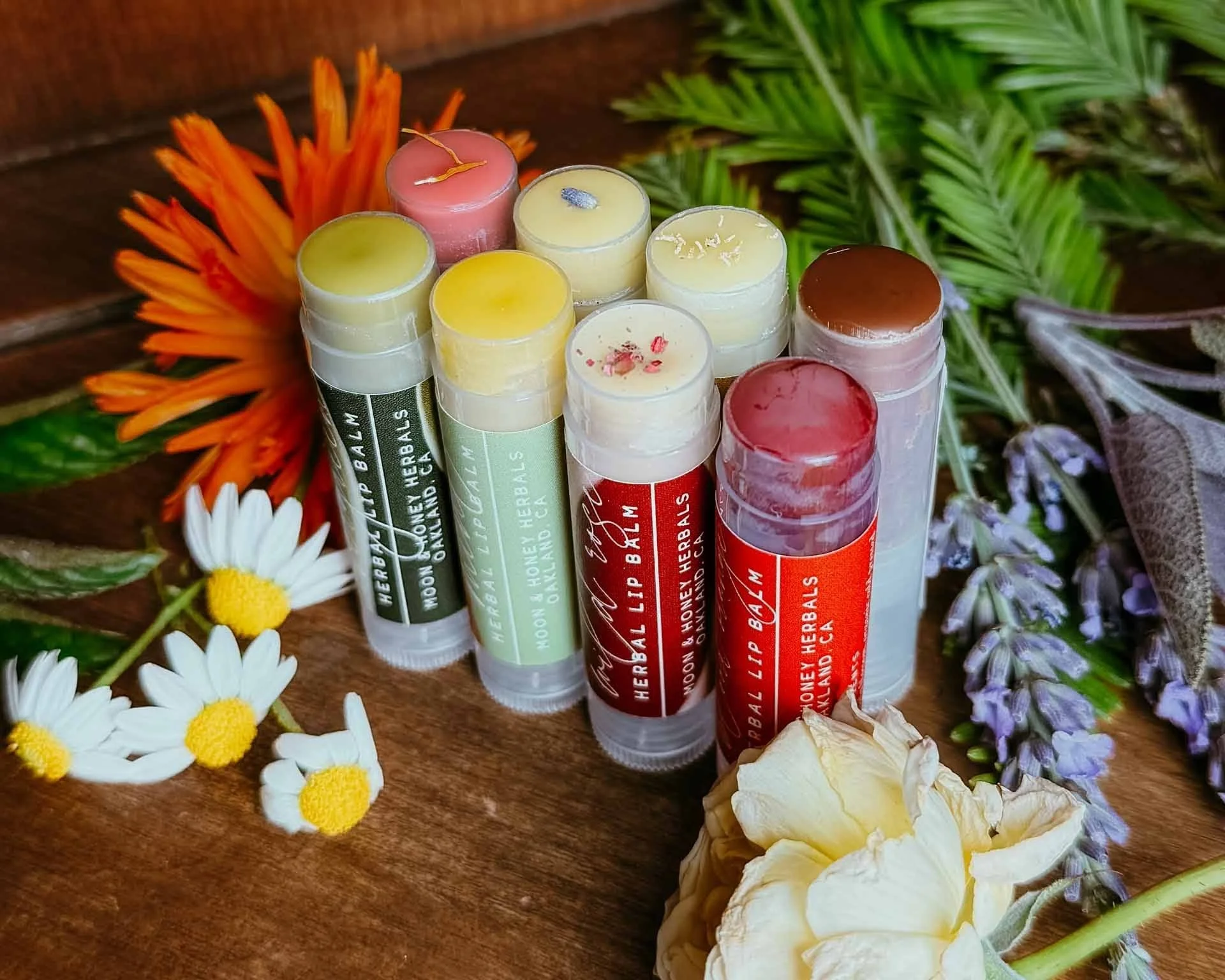 herbal lip balm