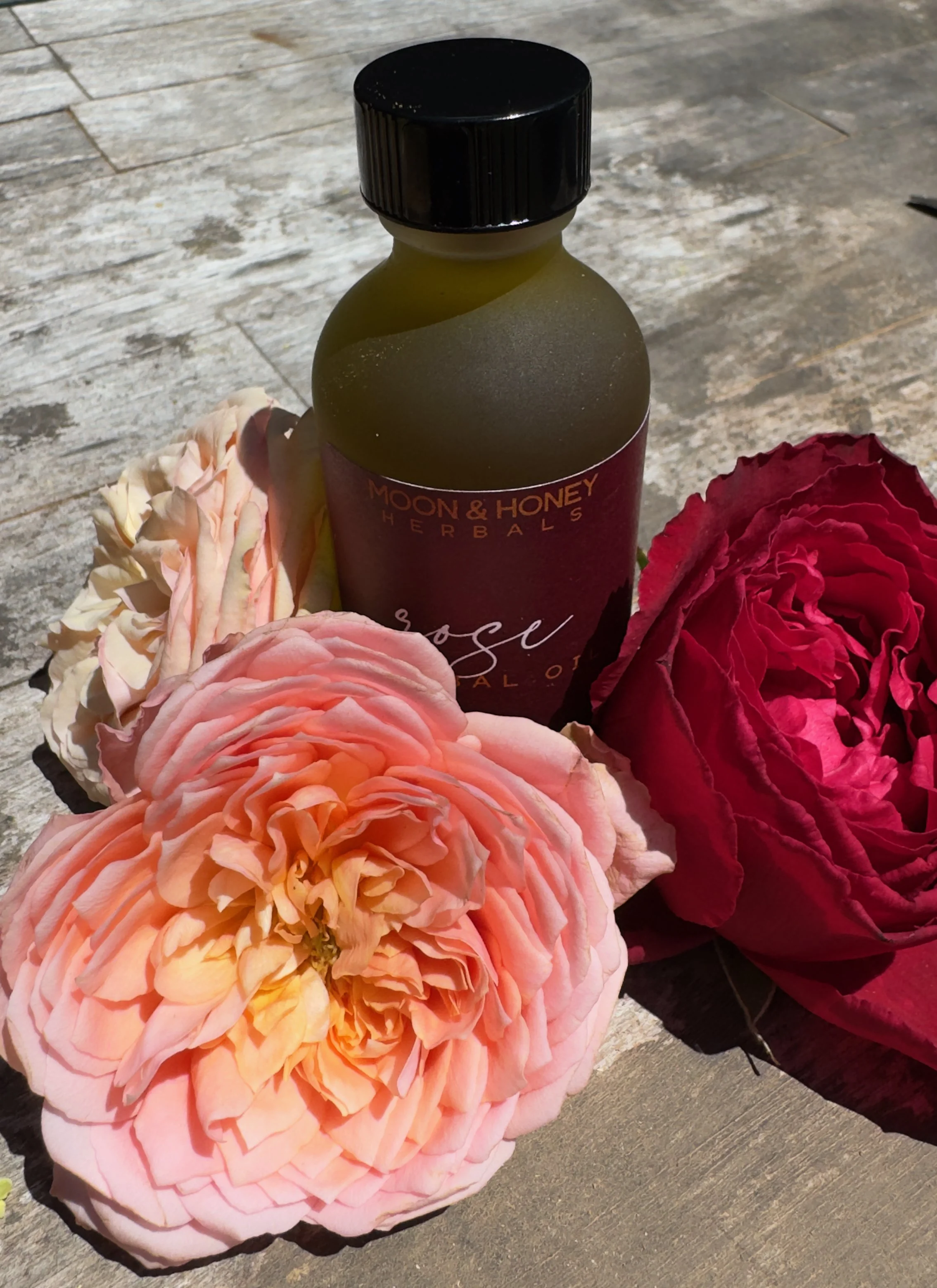 rose herbal oil